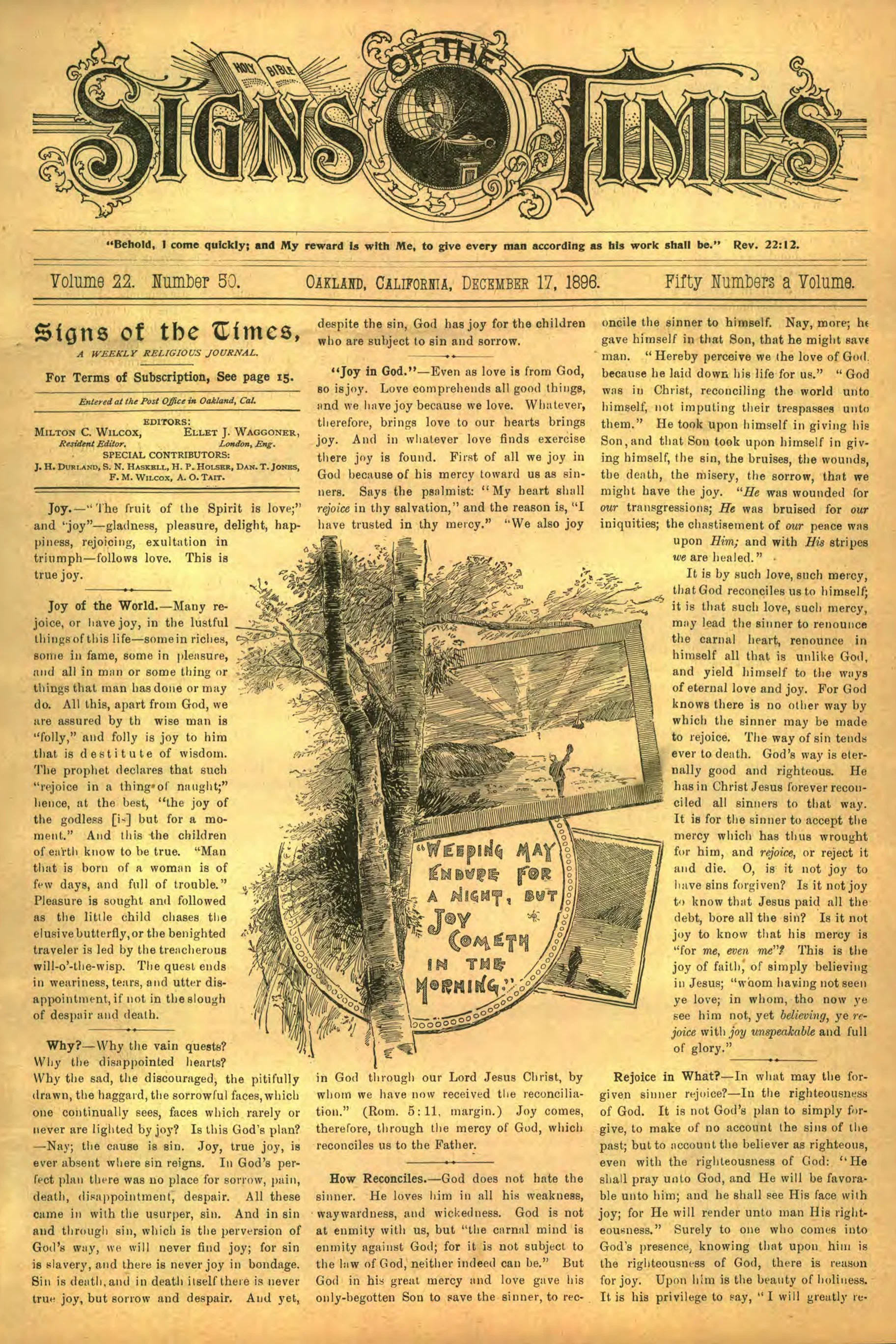 Vol. 22, No. 50.