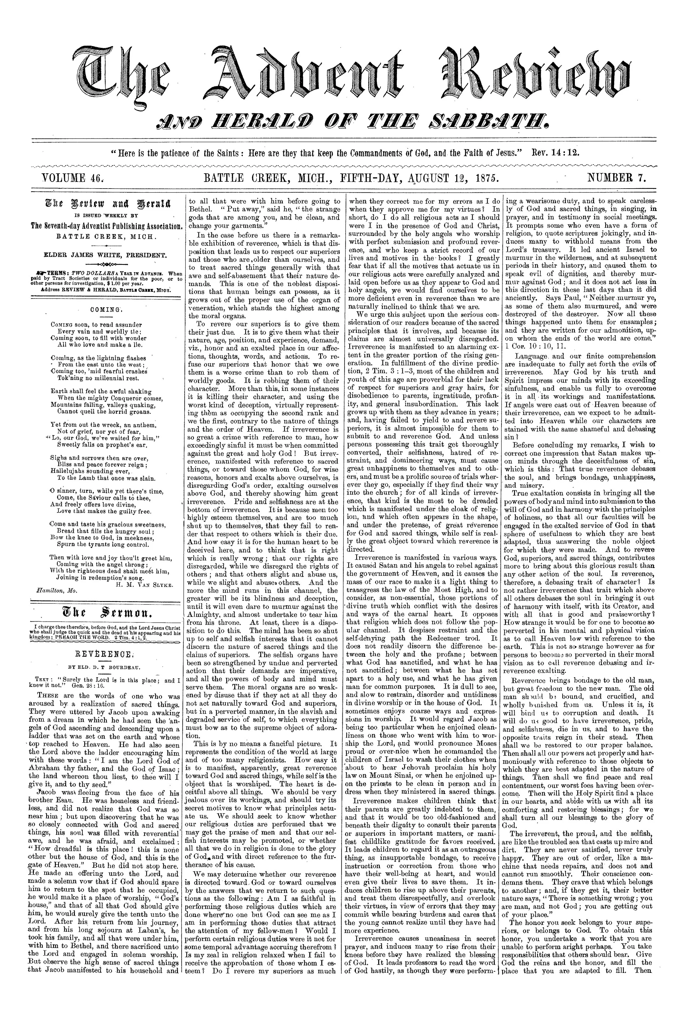 Vol. 46, No. 7.