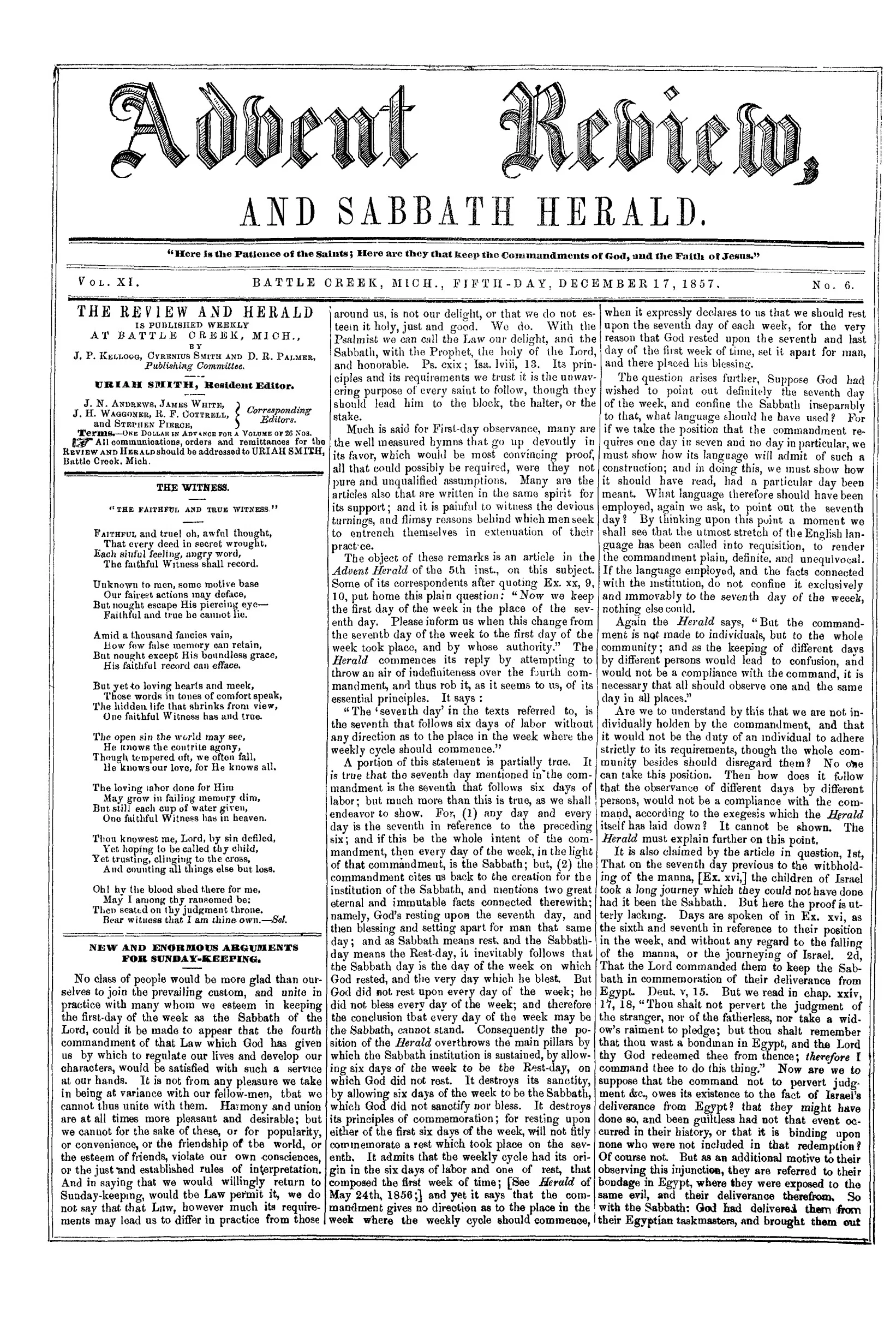 Vol. 11, No. 6.