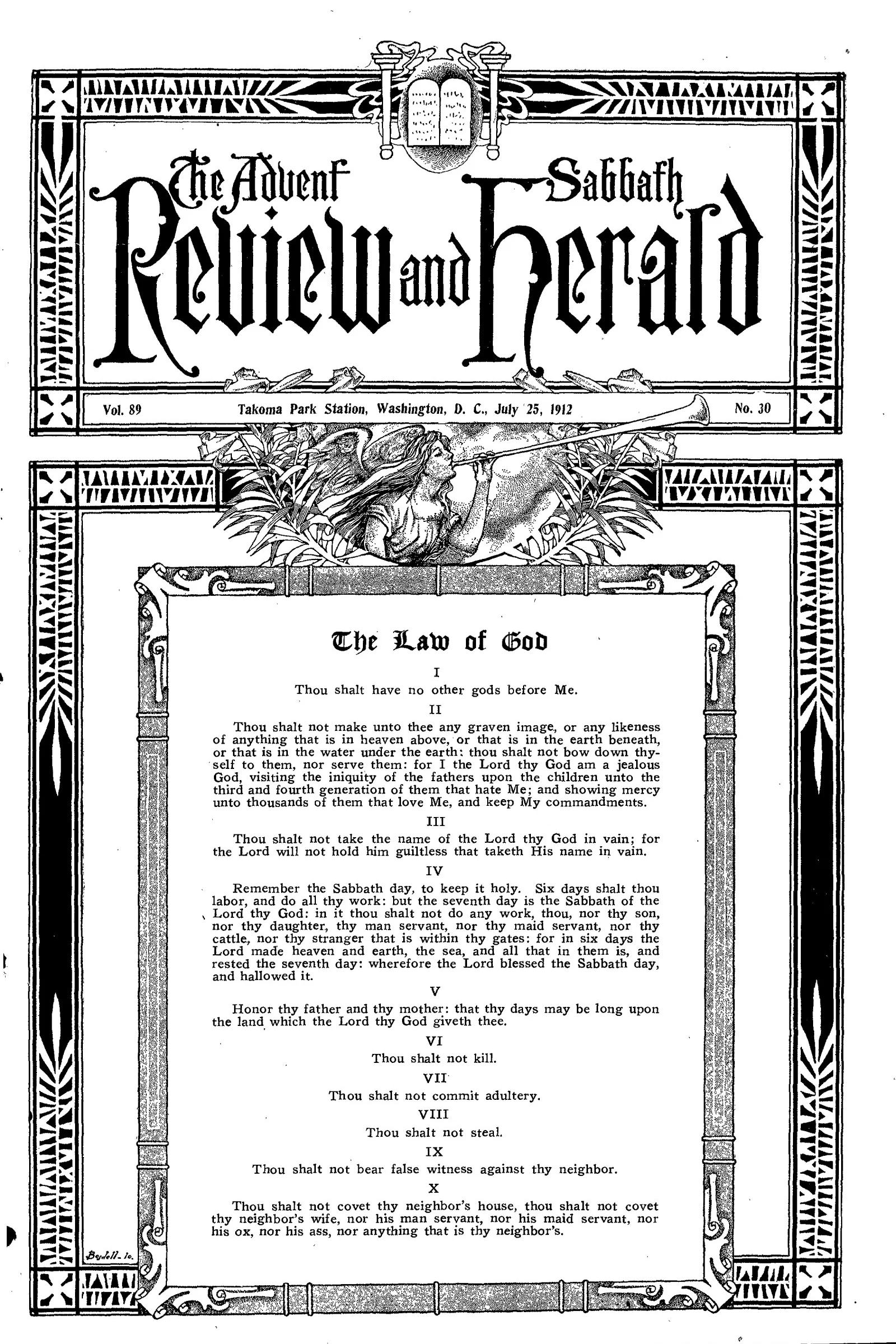 Vol. 89, No. 30.