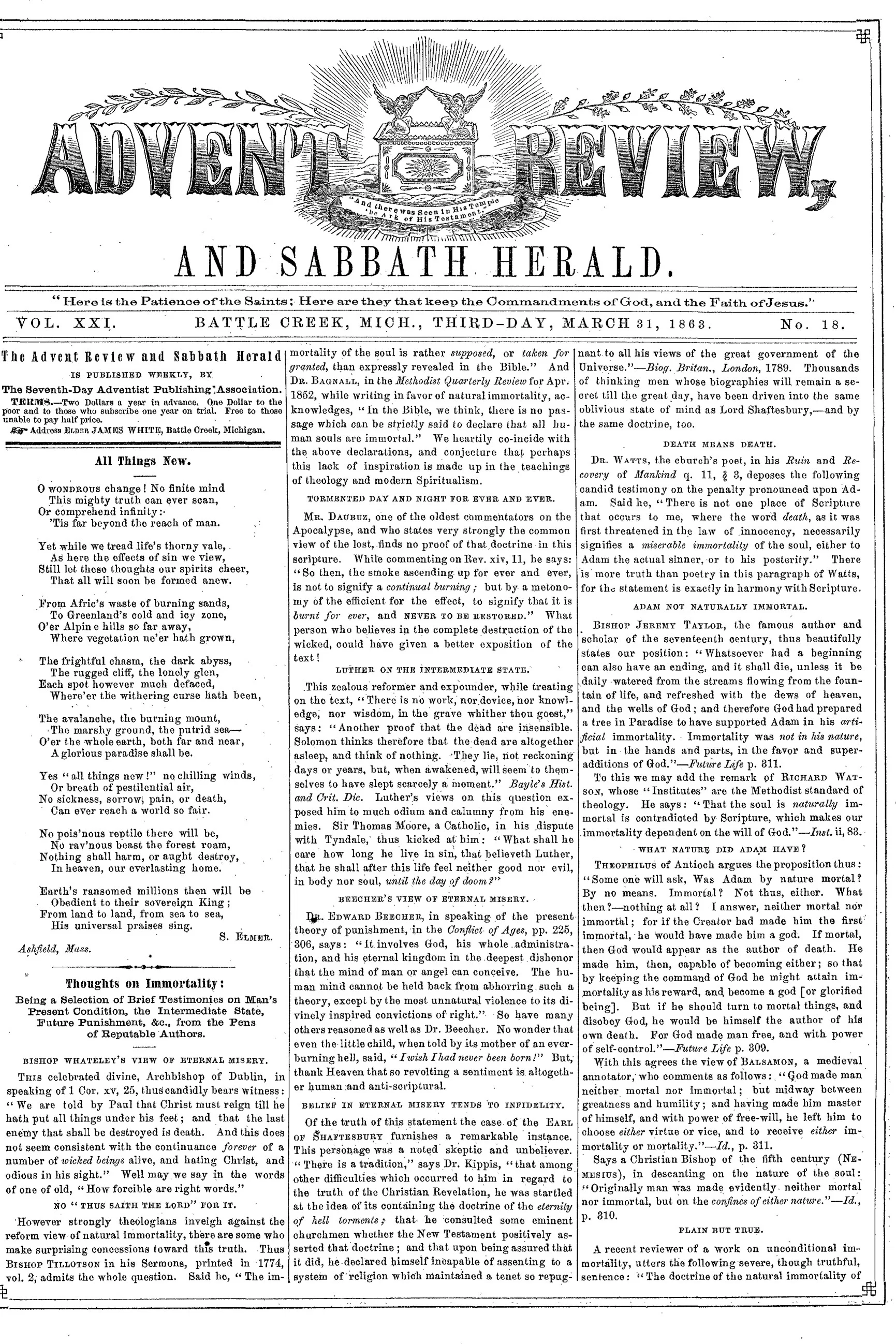 Vol. 21, No. 18.