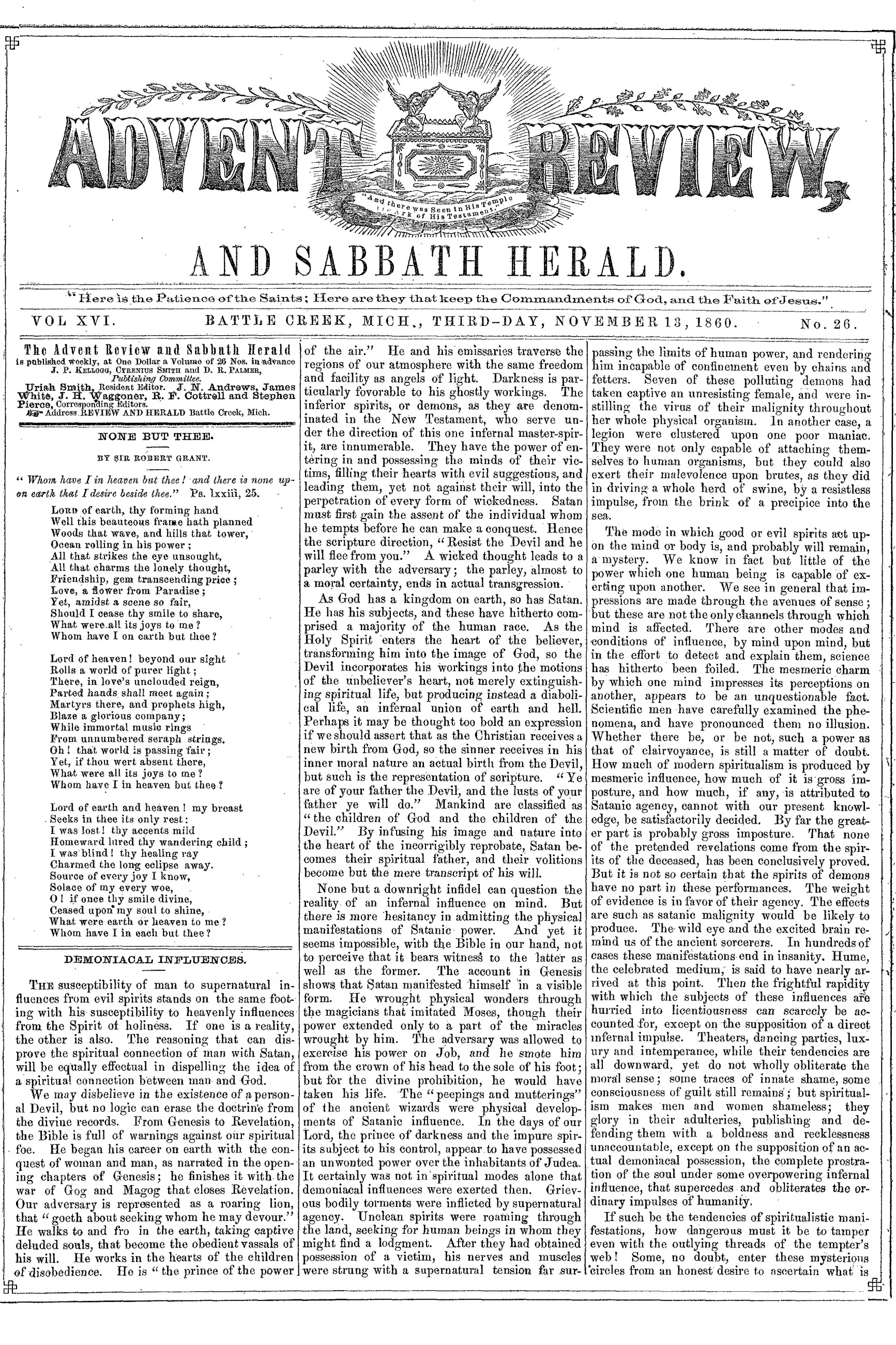 Vol. 16, No. 26.
