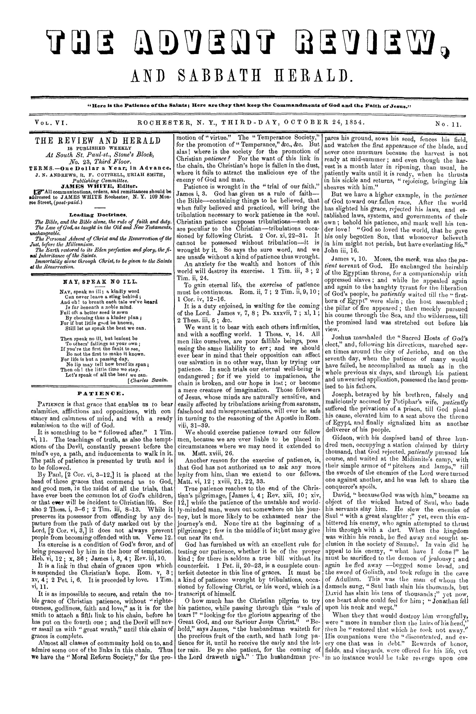 Vol. 6, No. 11.
