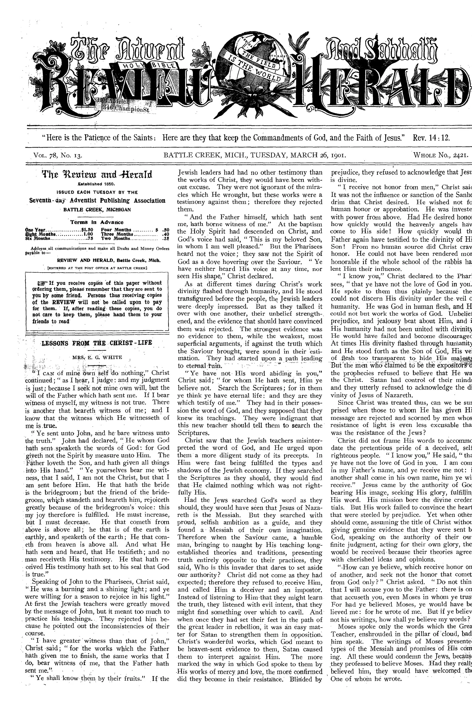 Vol. 78, No. 13.