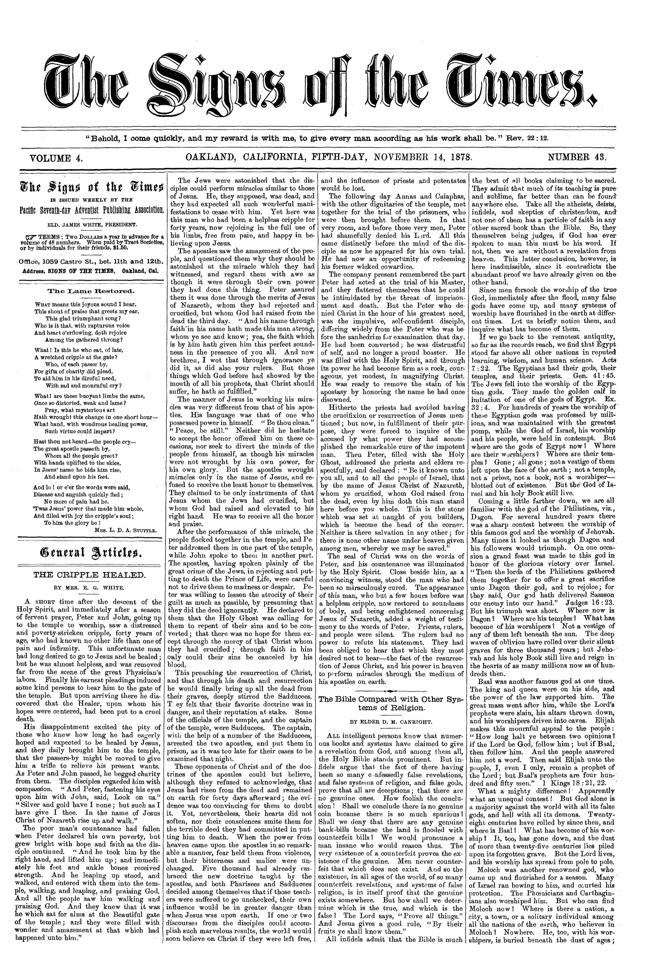 Vol. 4, No. 43.