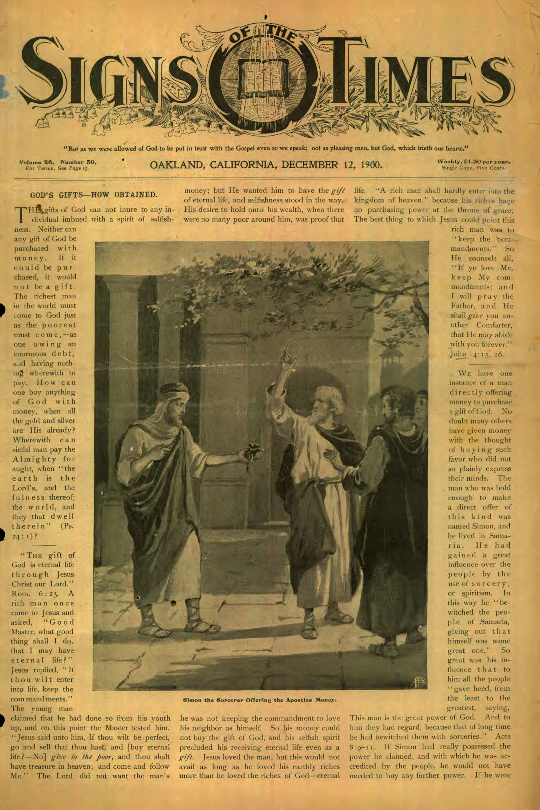 Vol. 26, No. 50.