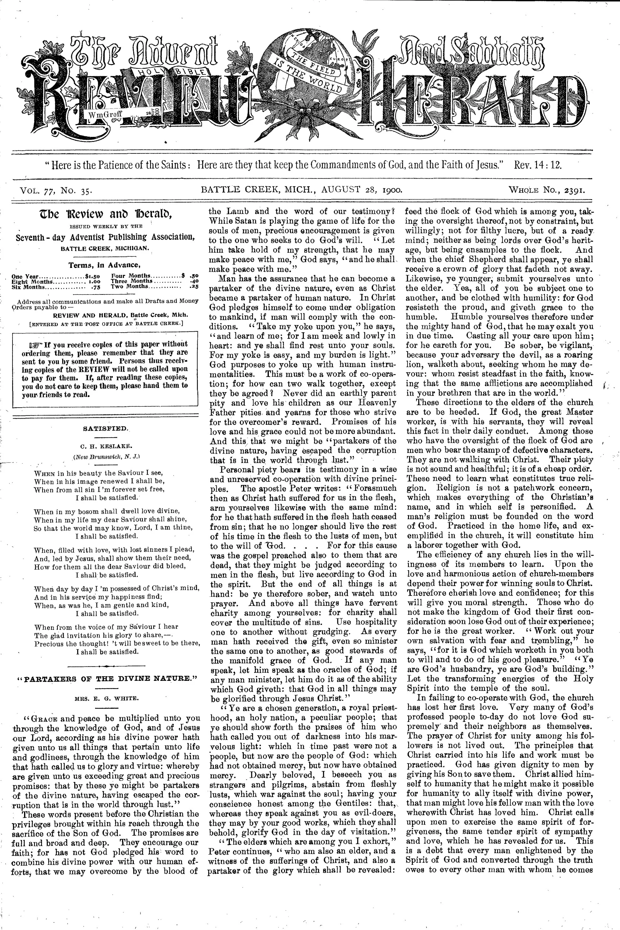 Vol. 35, No. 35.