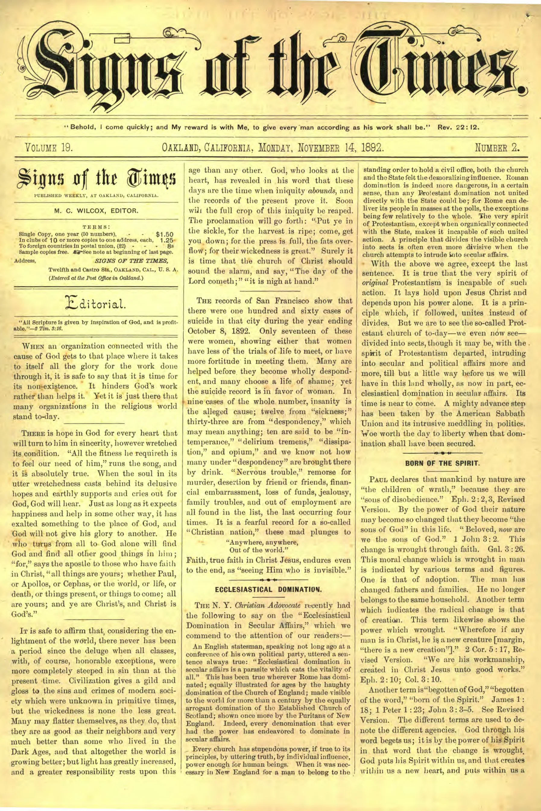 Vol. 19, No. 2.