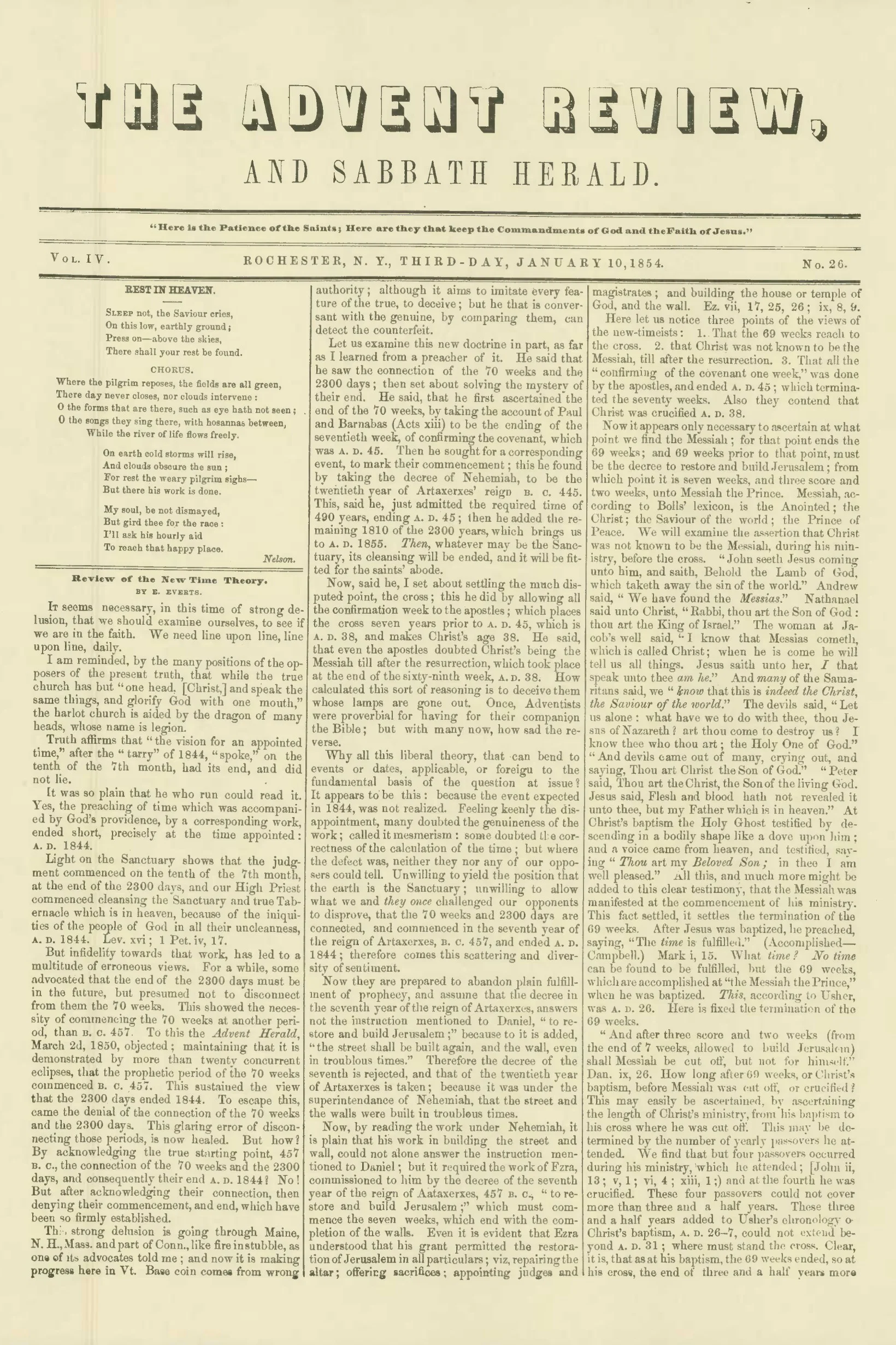 Vol. 4, No. 26.