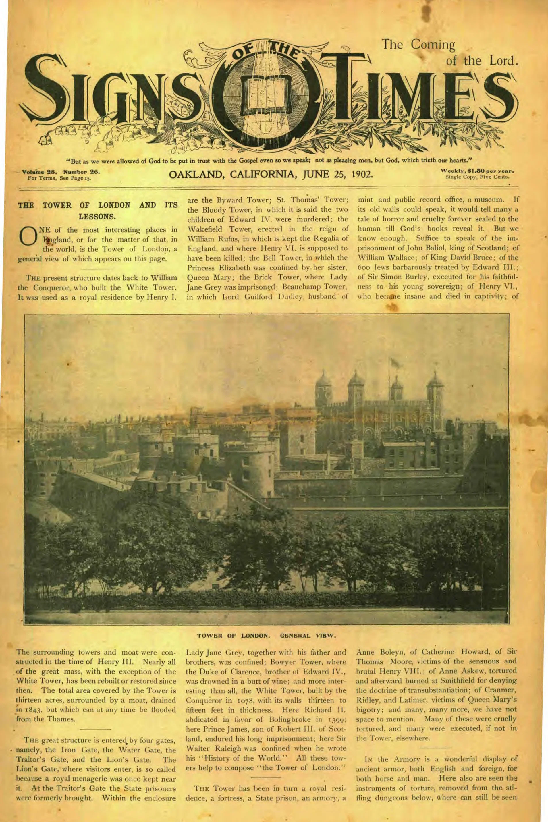 Vol. 28, No. 26.