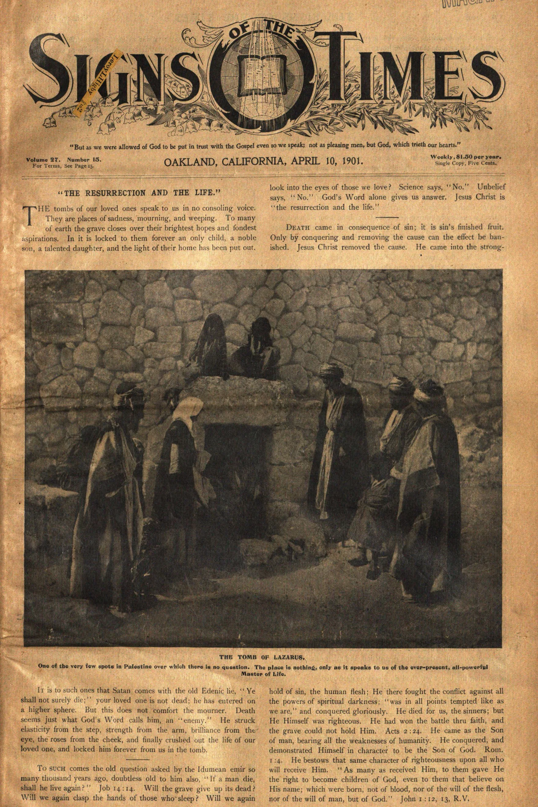 Vol. 27, No. 15.
