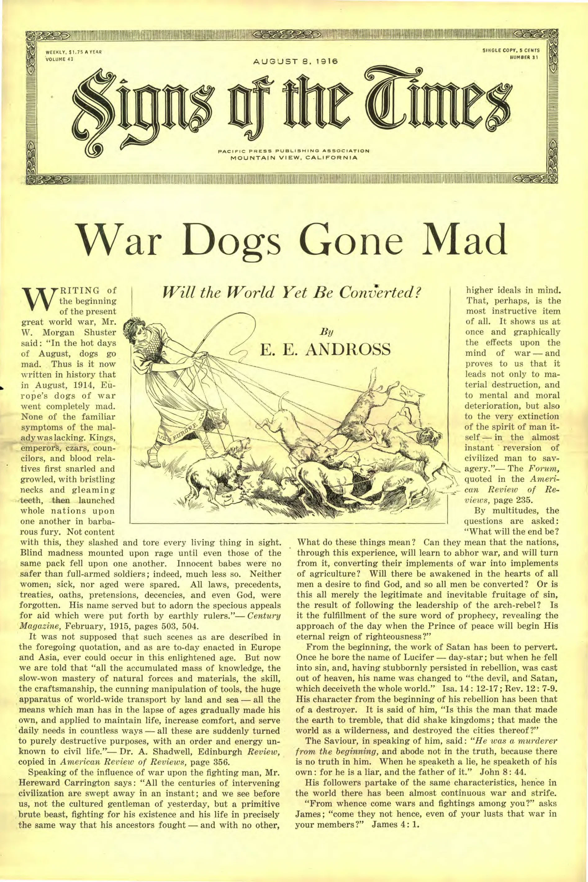 Vol. 43, No. 31.