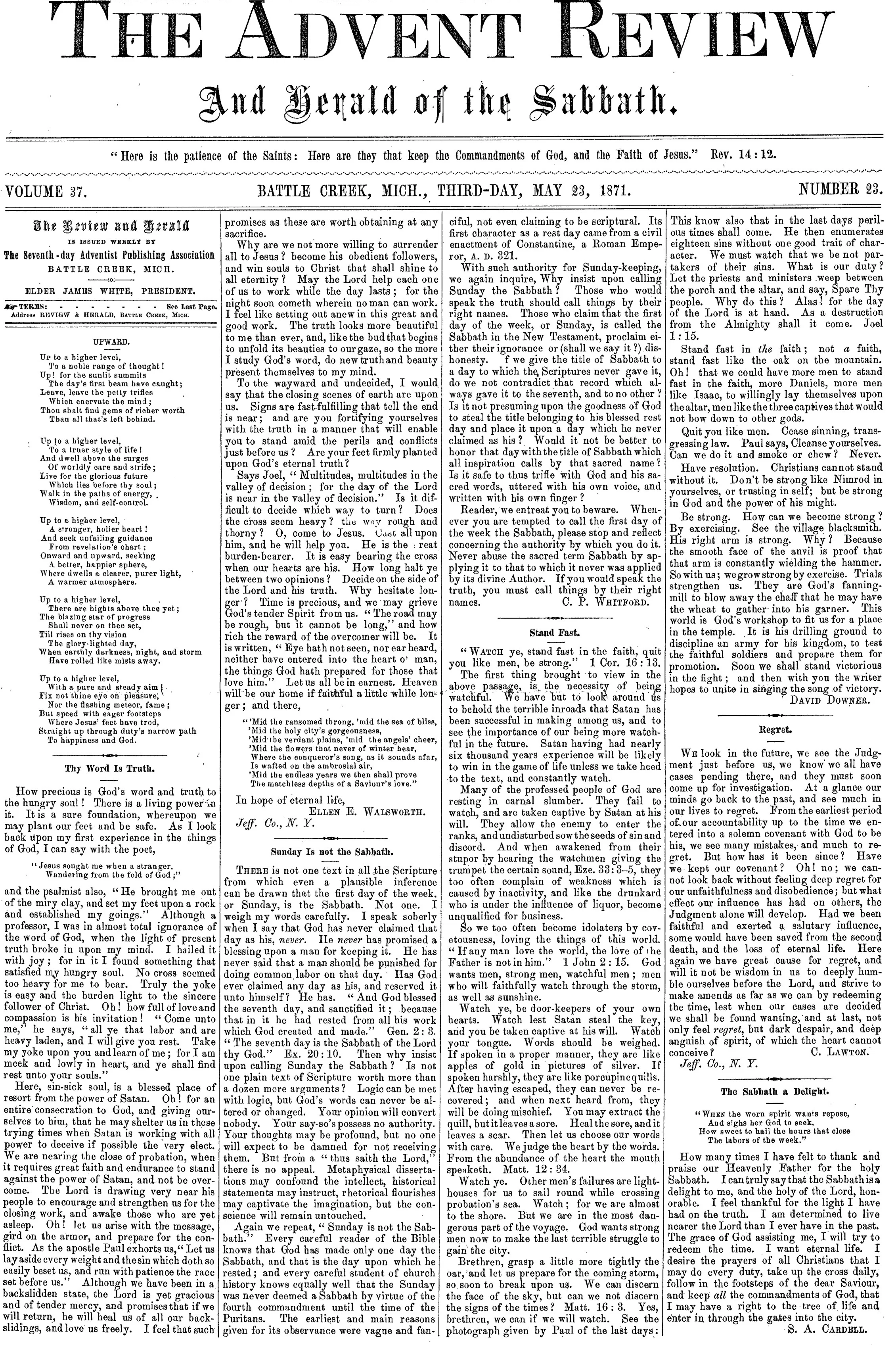 Vol. 37, No. 23.