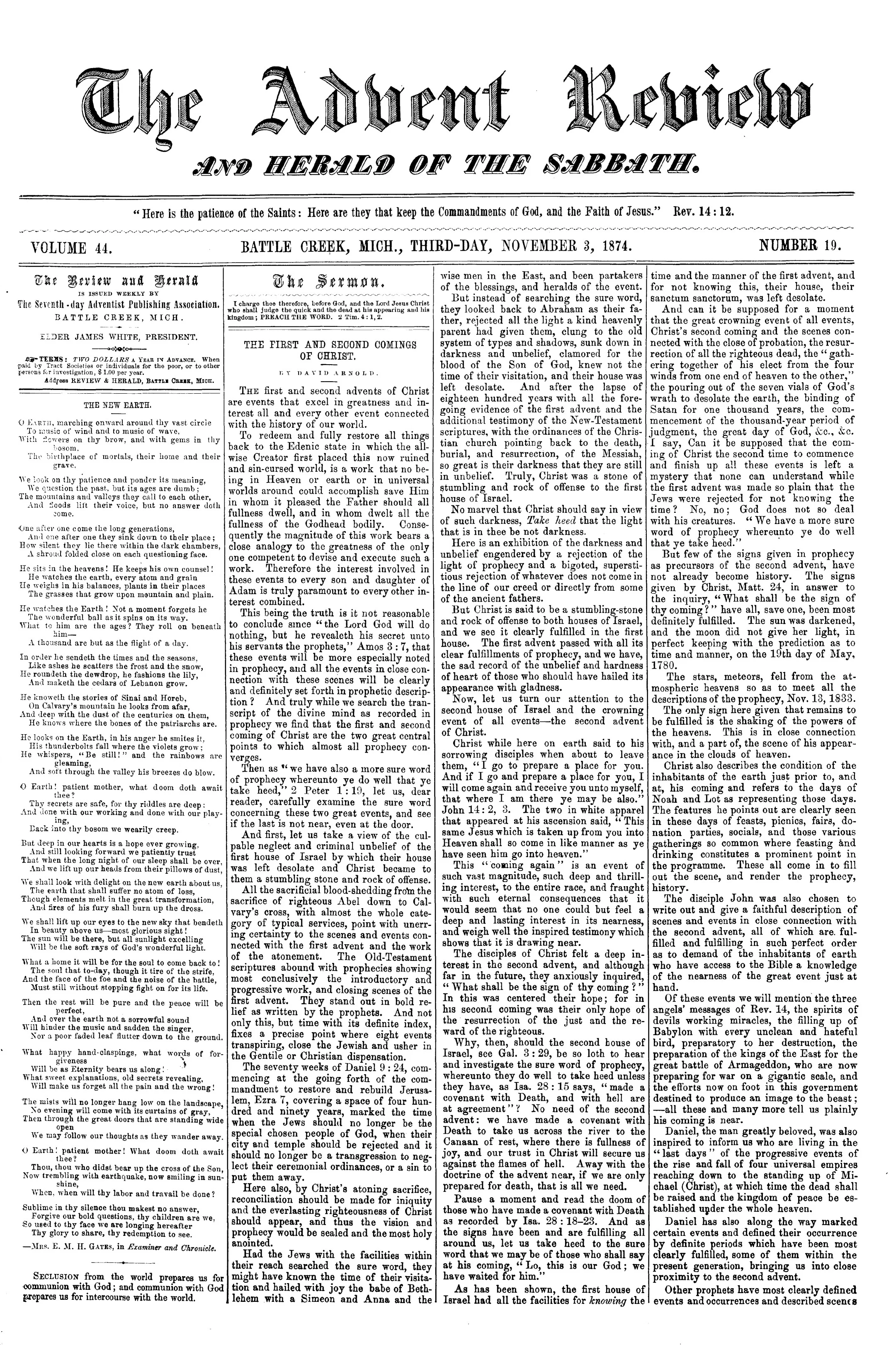 Vol. 44, No. 19.