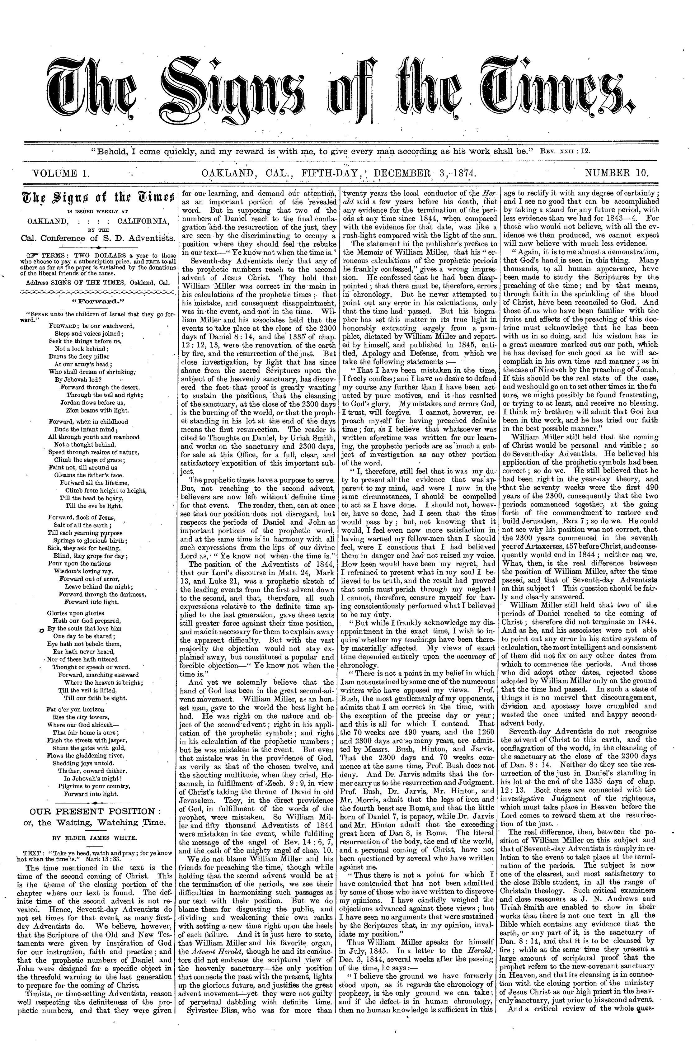 Vol. 1, No. 10.