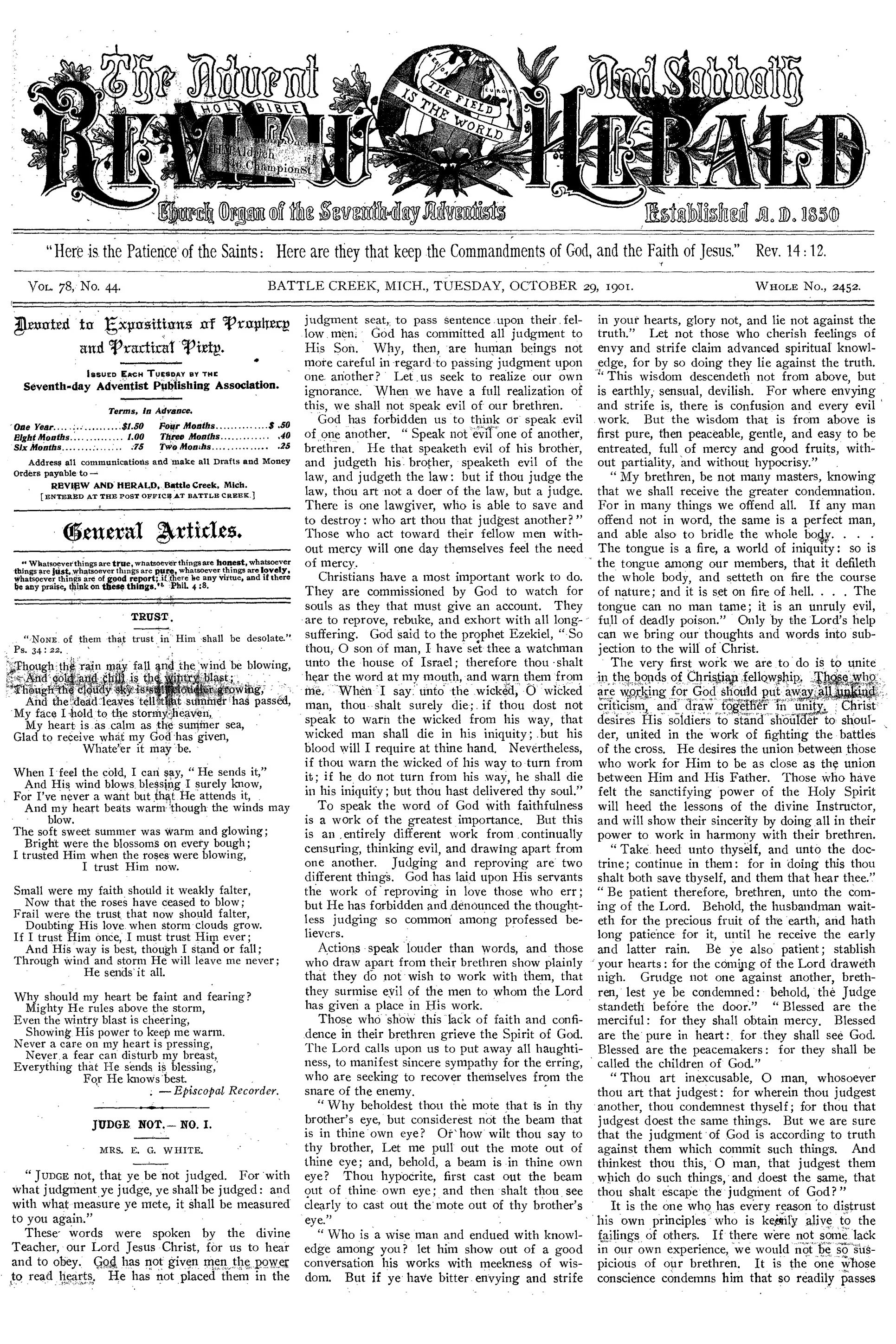 Vol. 78, No. 44.