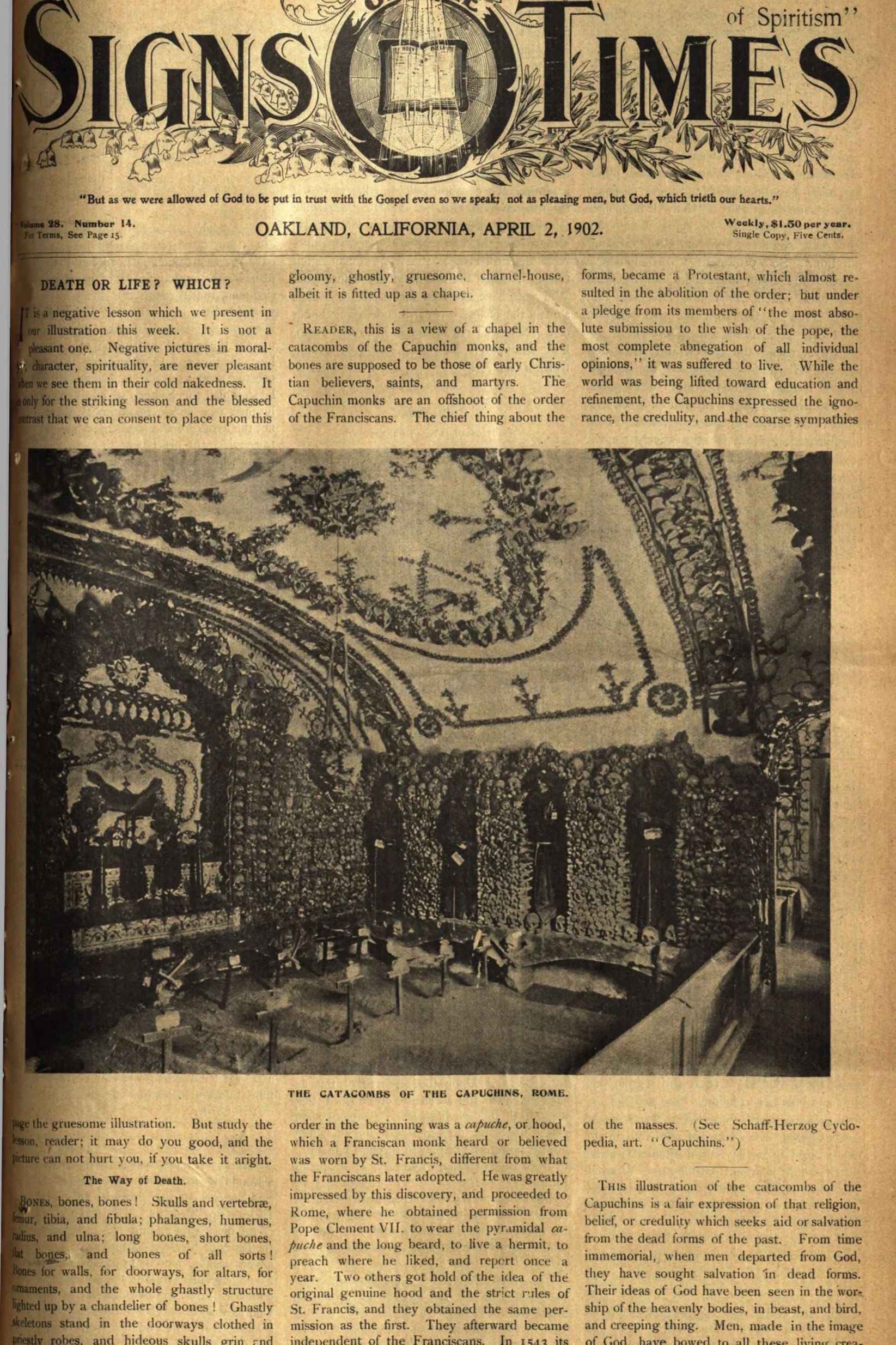 Vol. 28, No. 14.