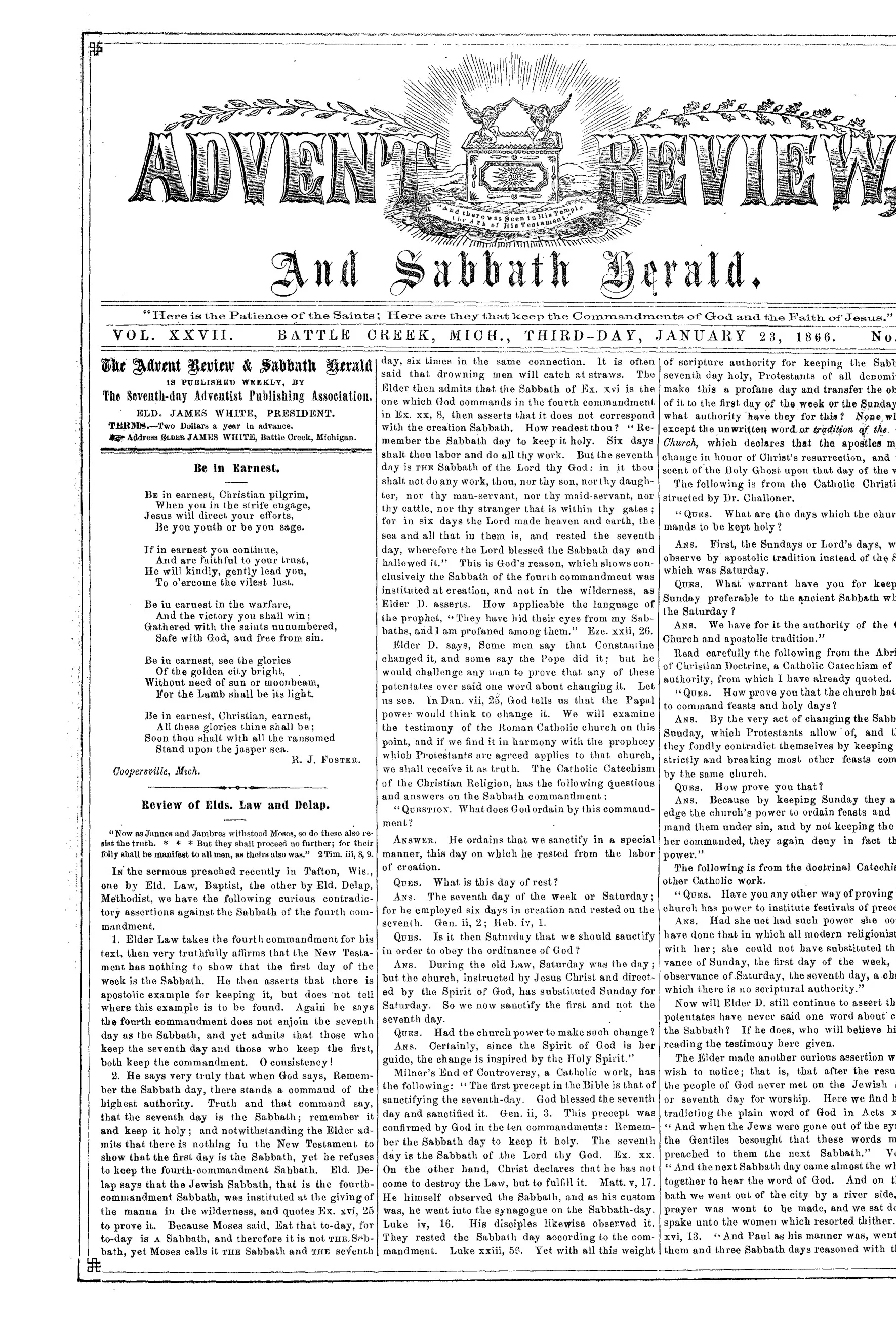 Vol. 27, No. 8.