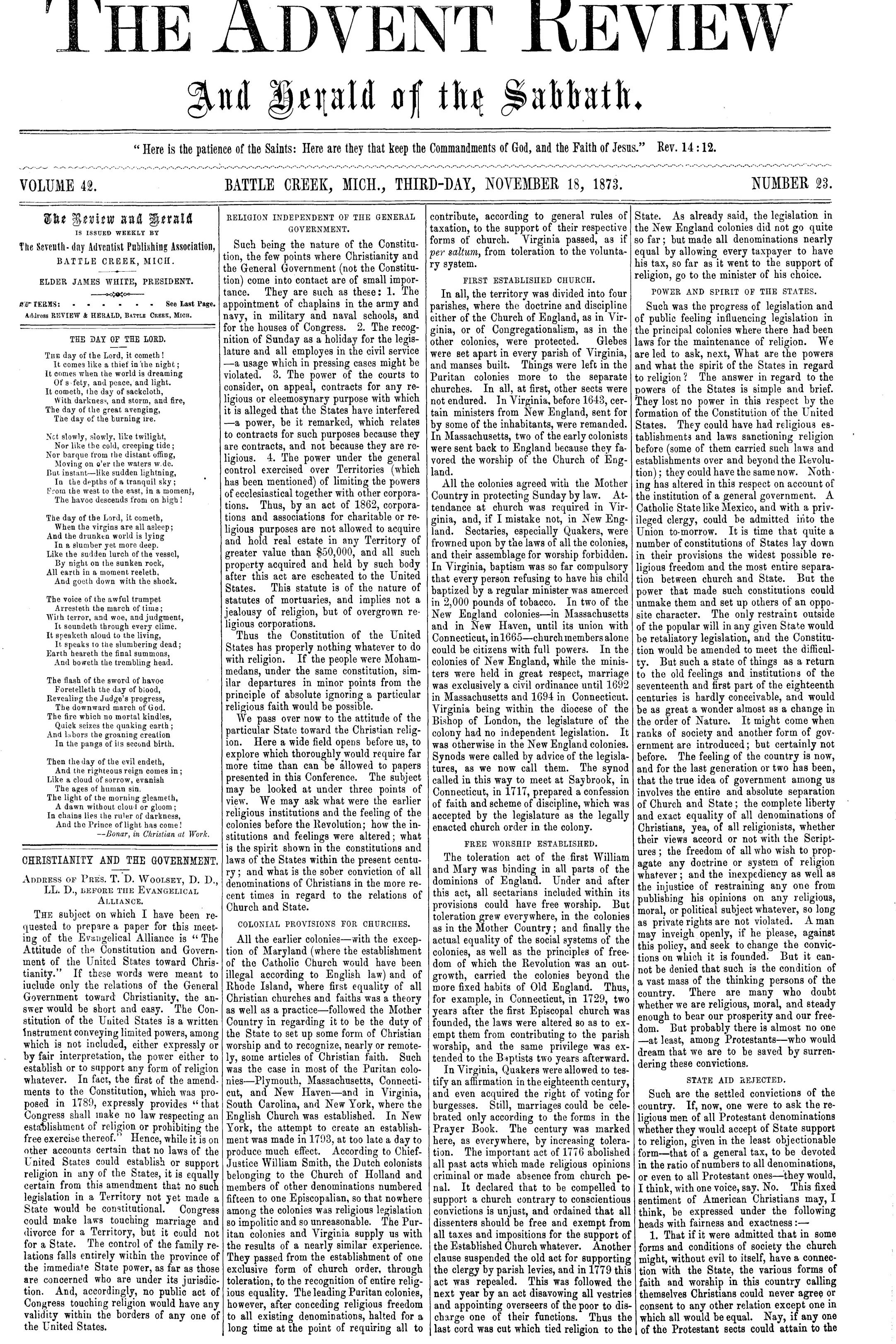 Vol. 42, No. 23.