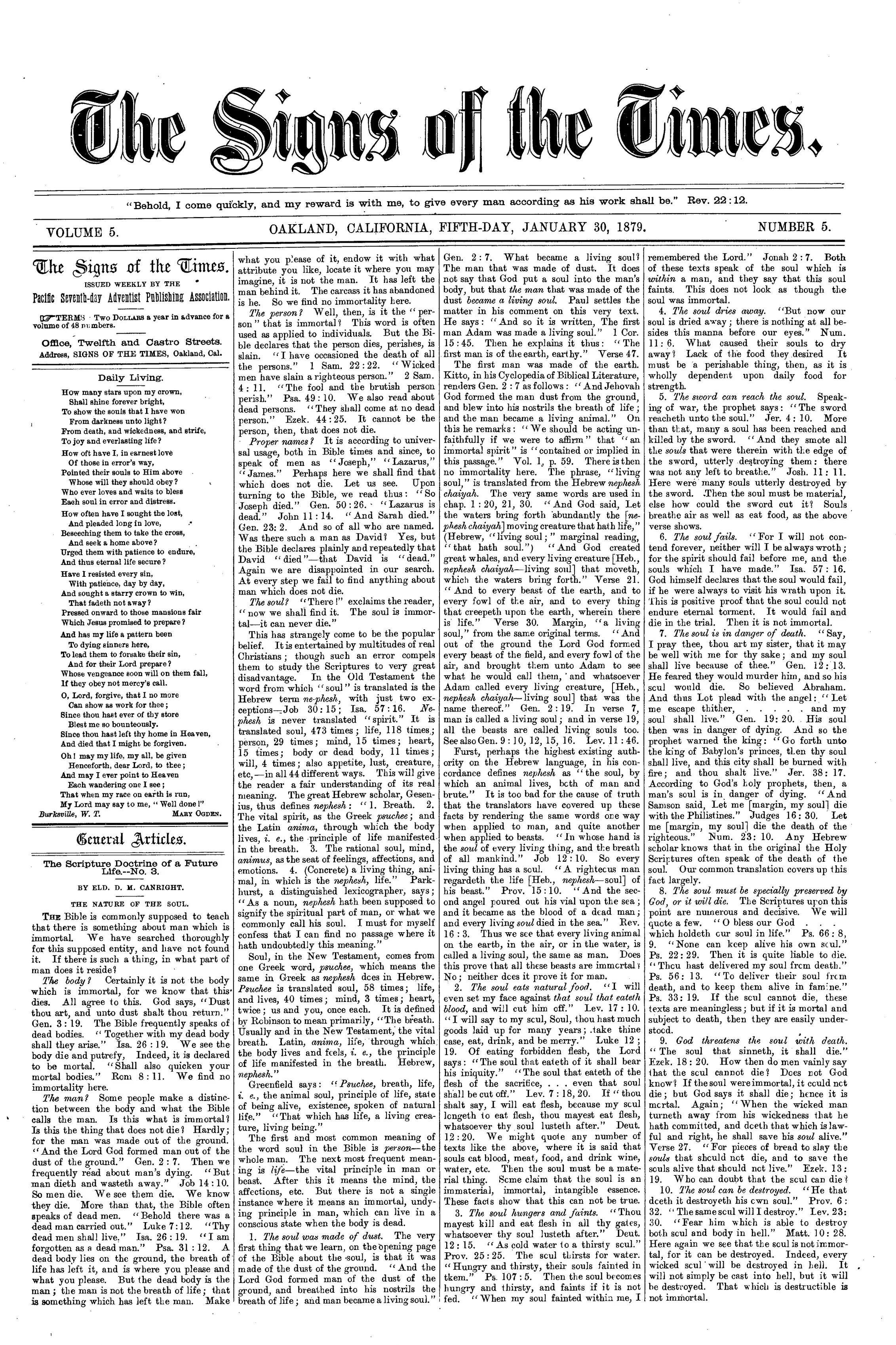 Vol. 5, No. 5.