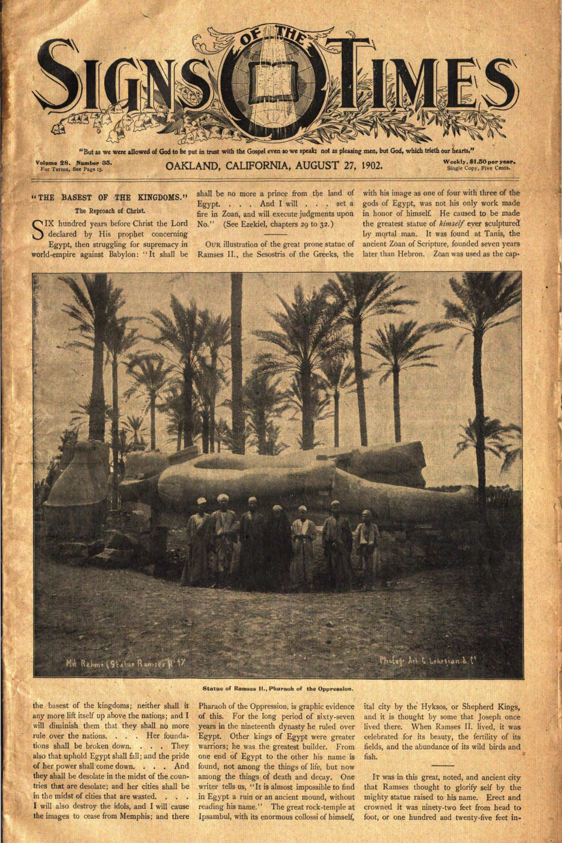 Vol. 28, No. 35.