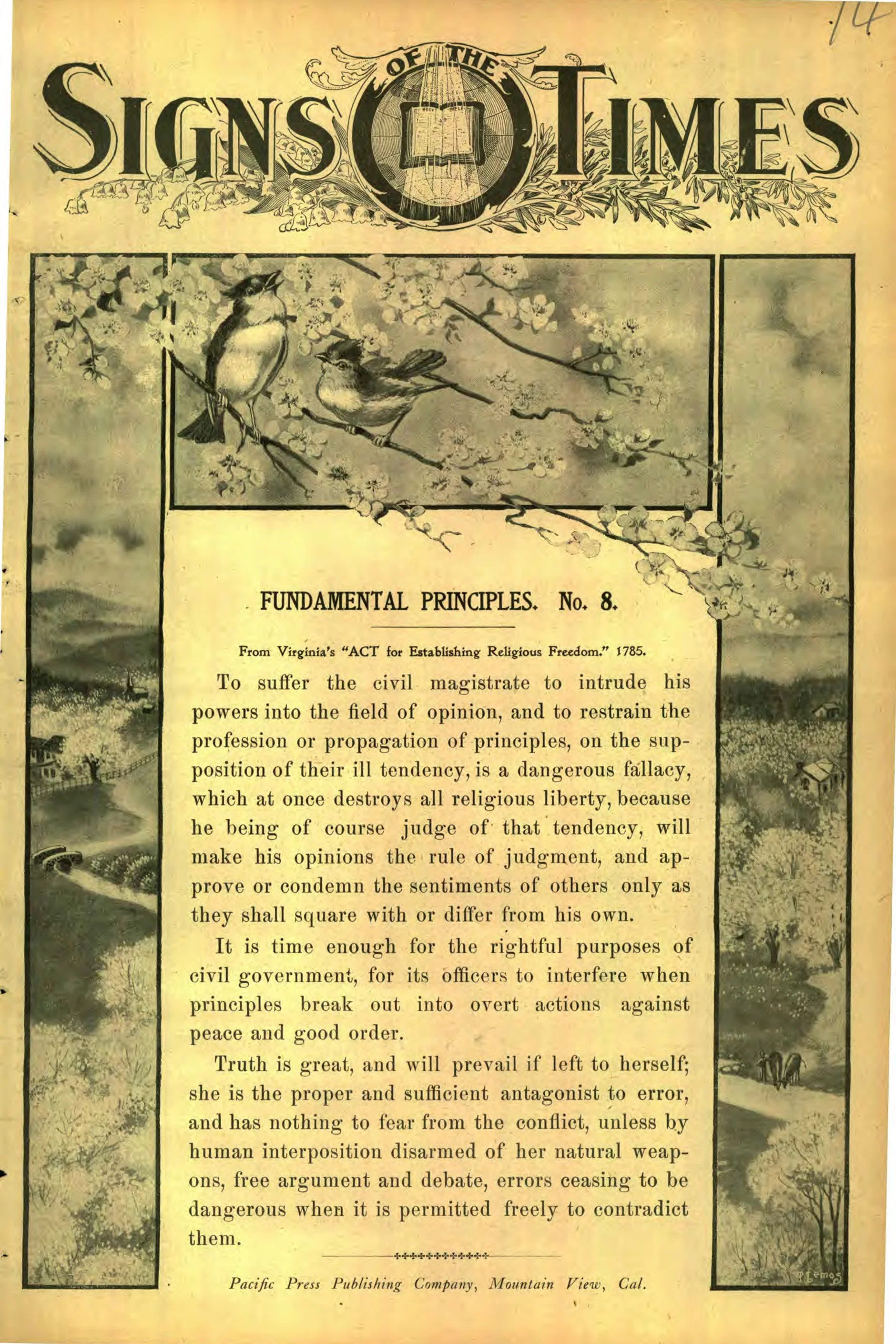 Vol. 32, No. 14.