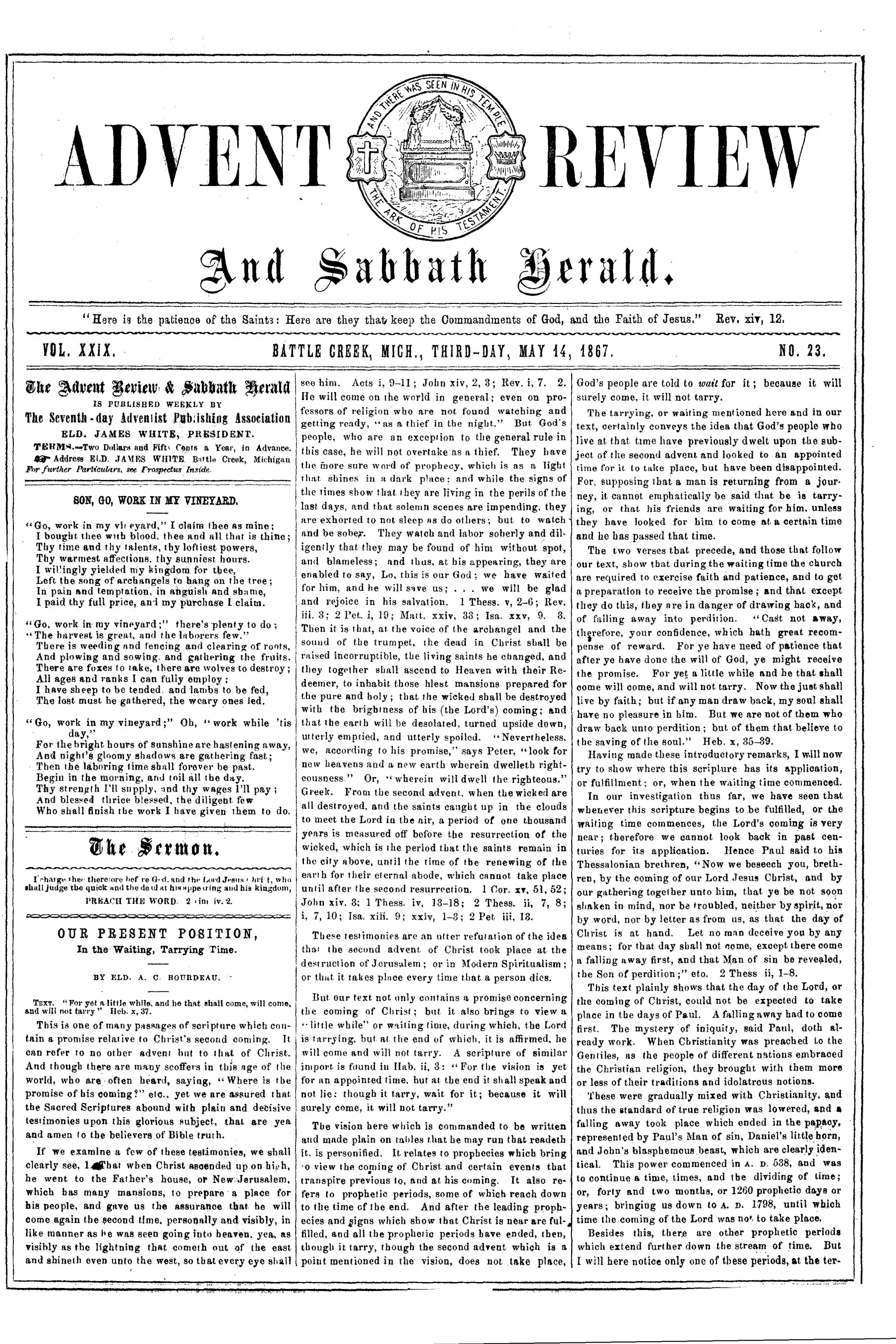Vol. 29, No. 23.