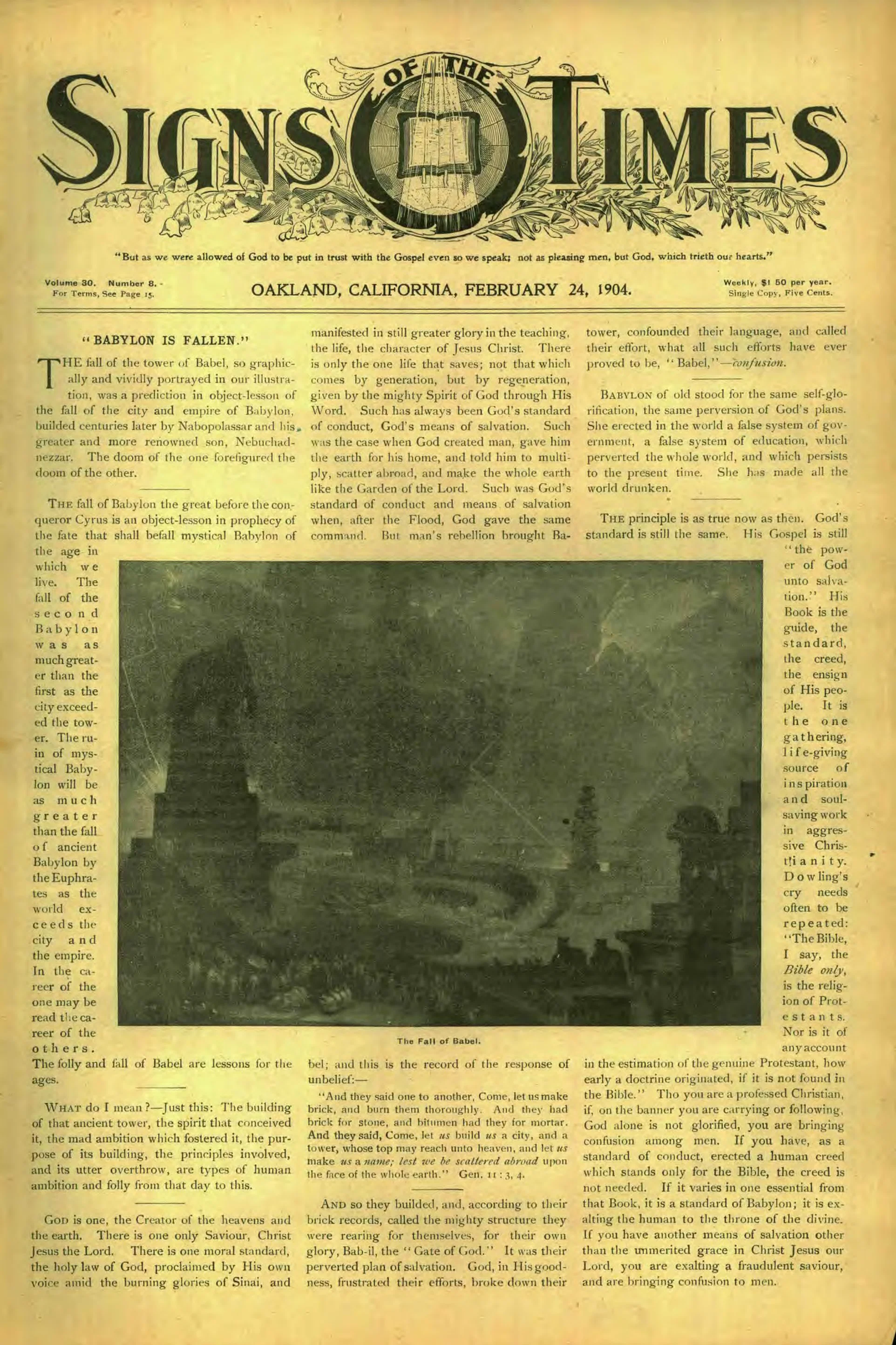 Vol. 30, No. 8.