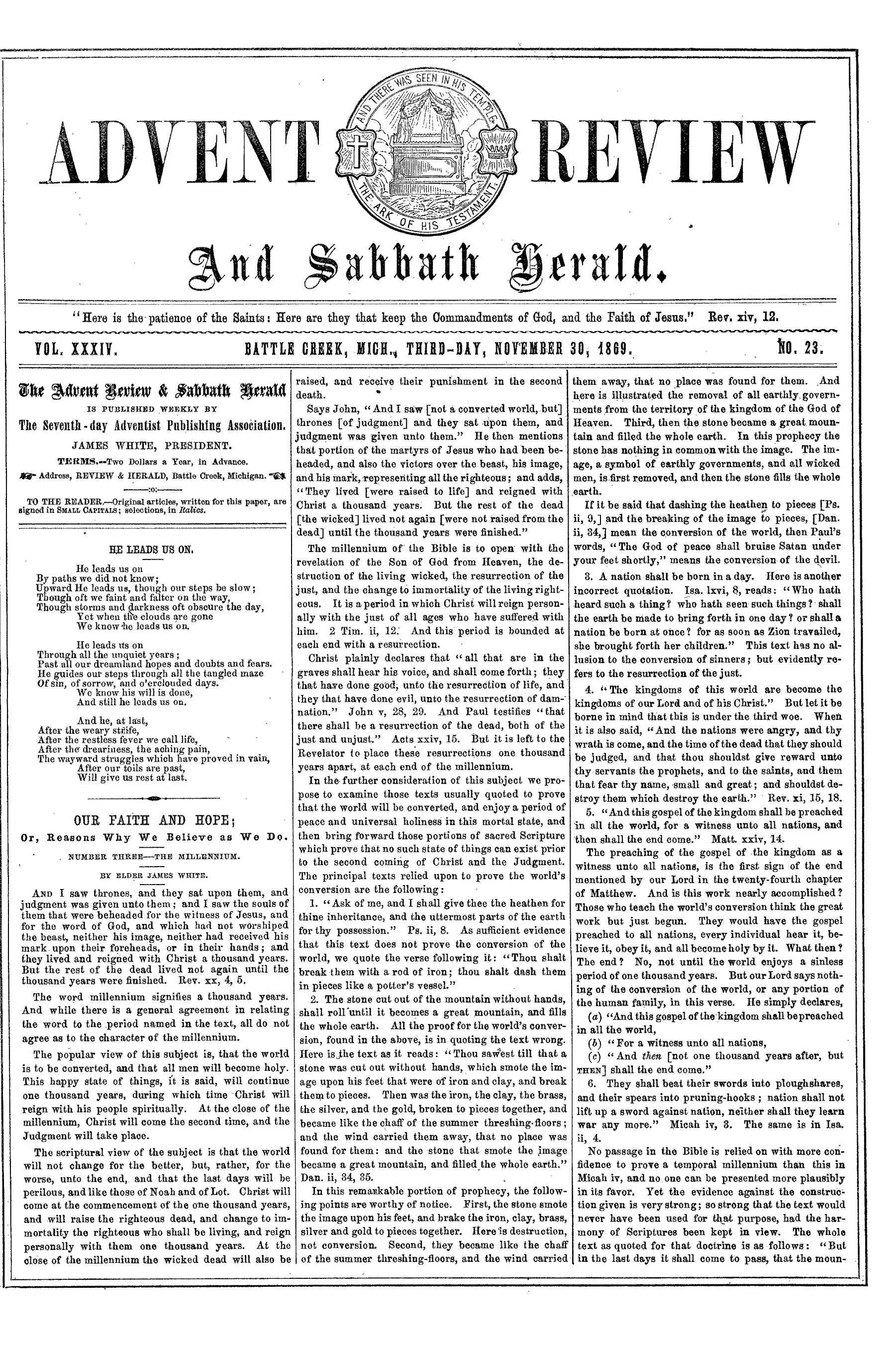 Vol. 32, No. 23.