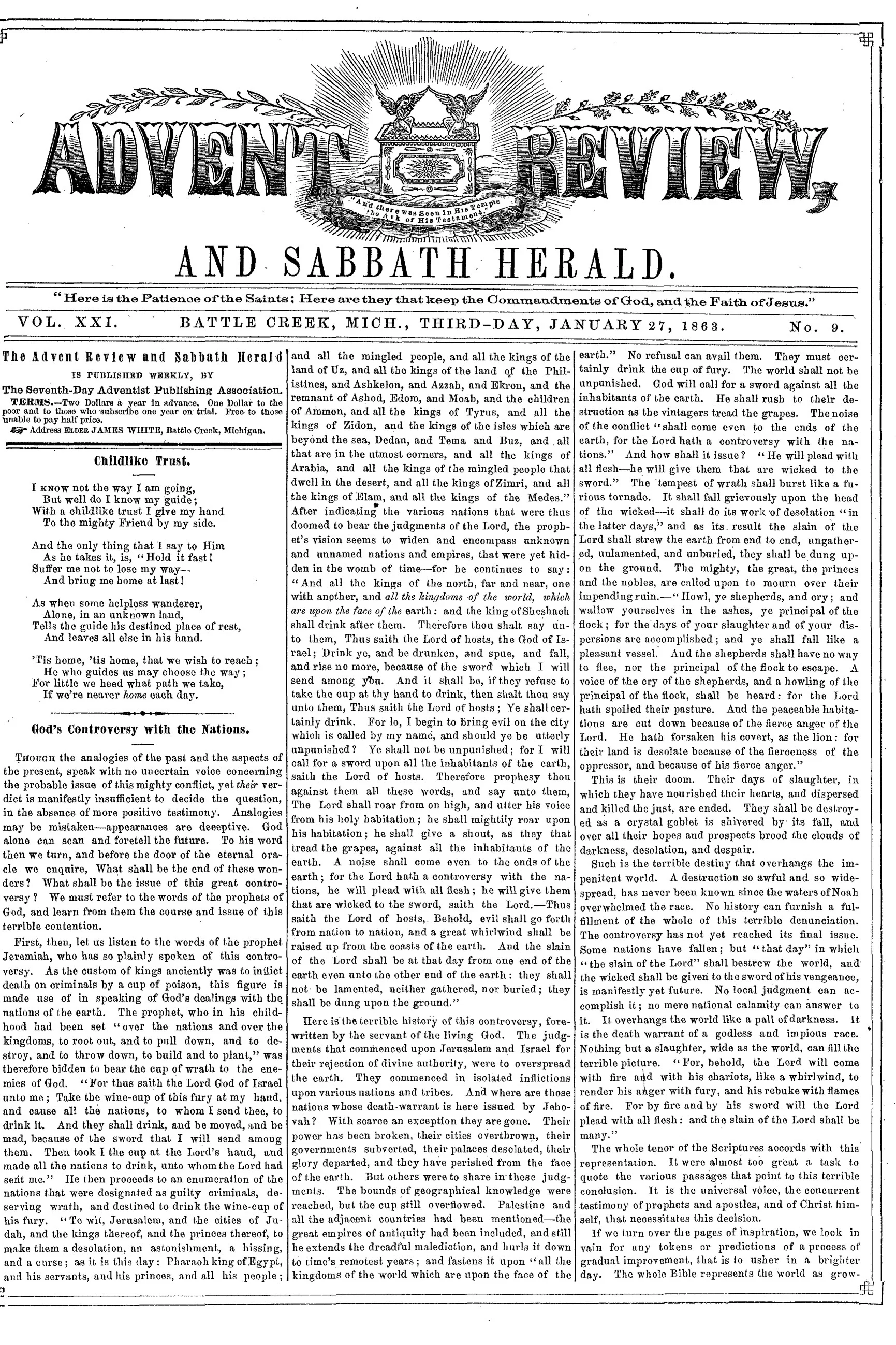 Vol. 21, No. 9.