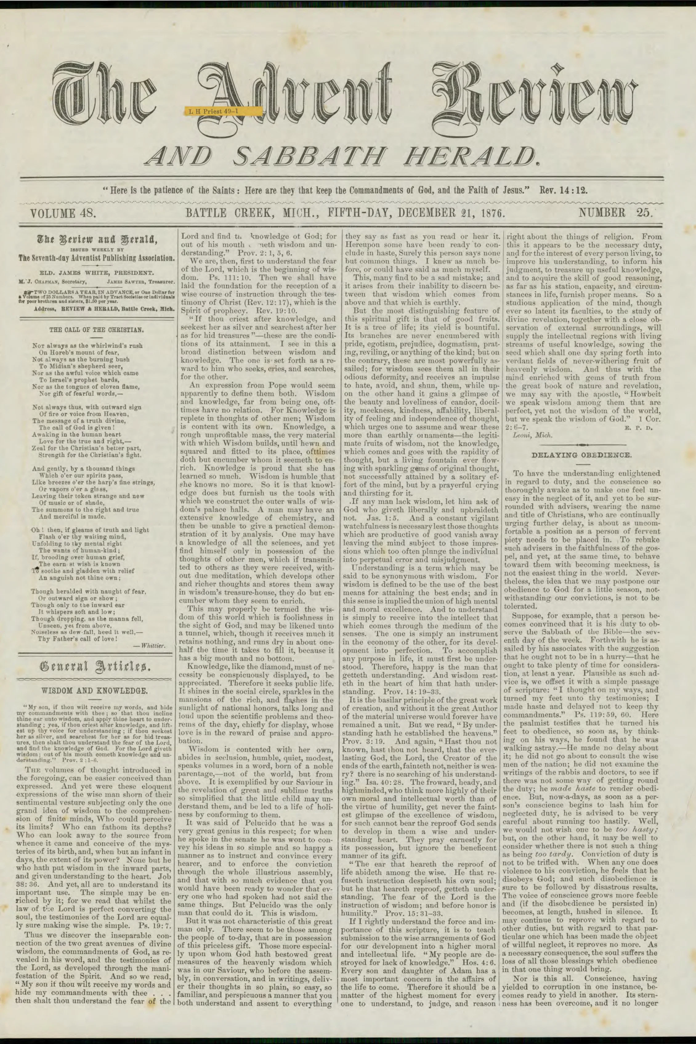 Vol. 48, No. 25.