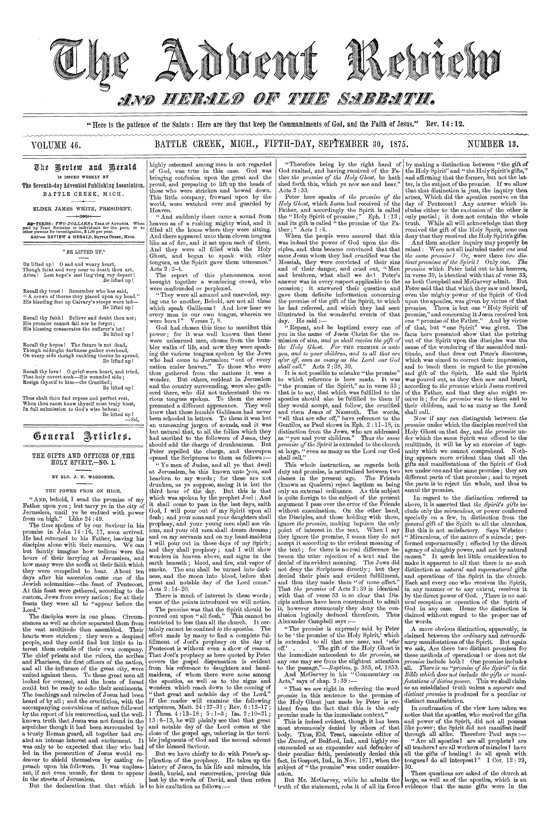 Vol. 46, No. 13.