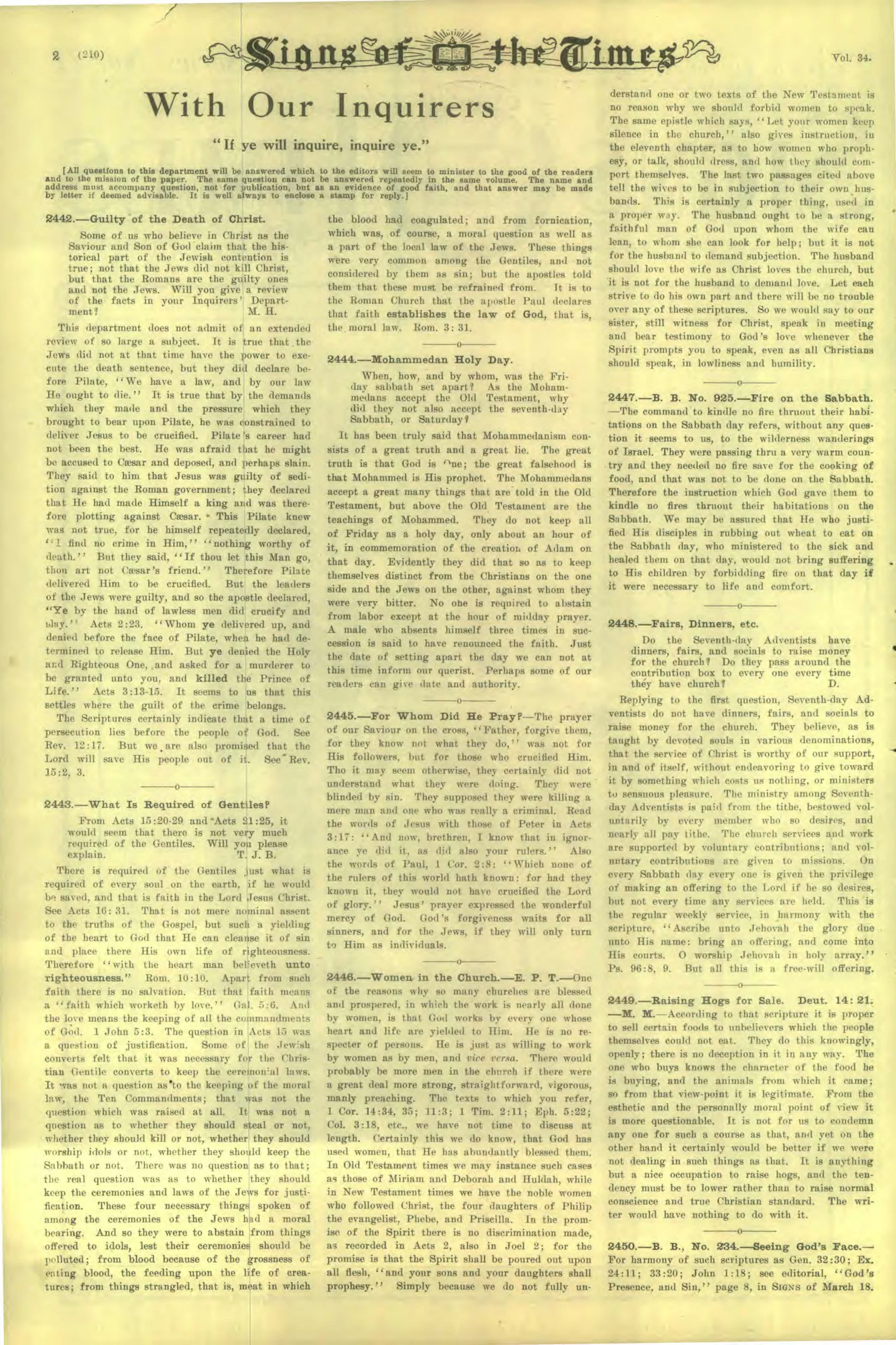Vol. 34, No. 14.