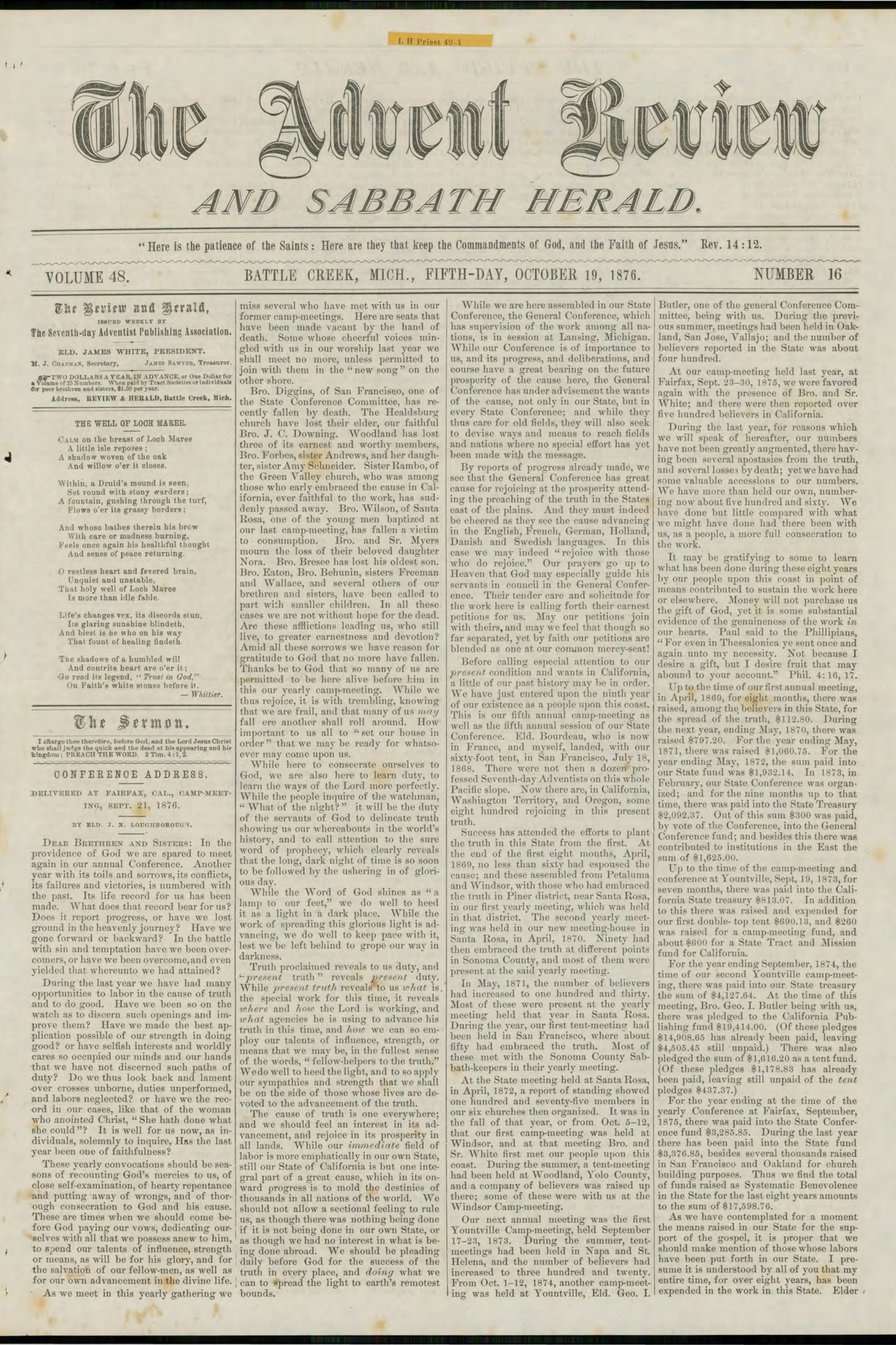 Vol. 48, No. 16.