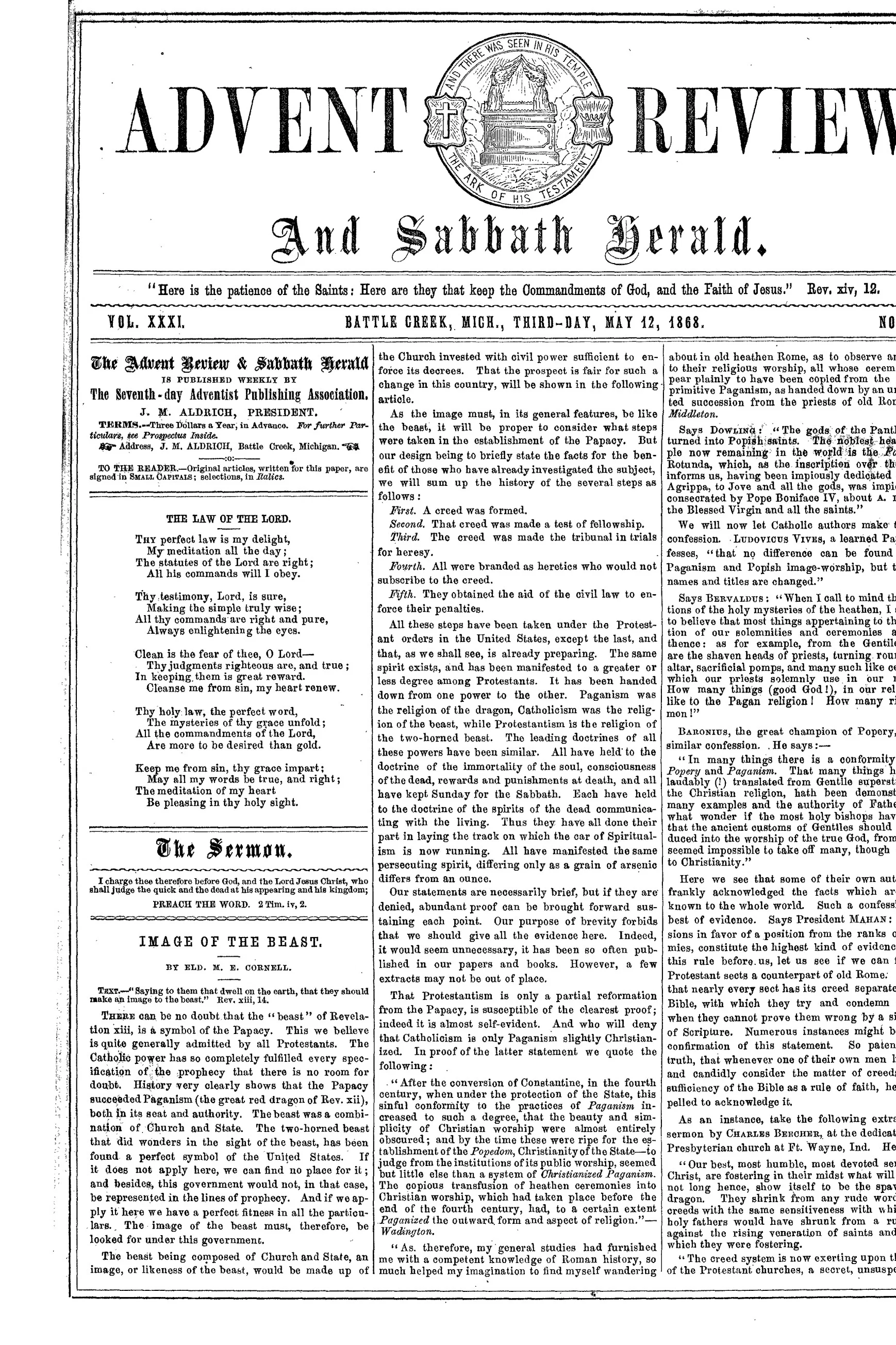 Vol. 31, No. 22.