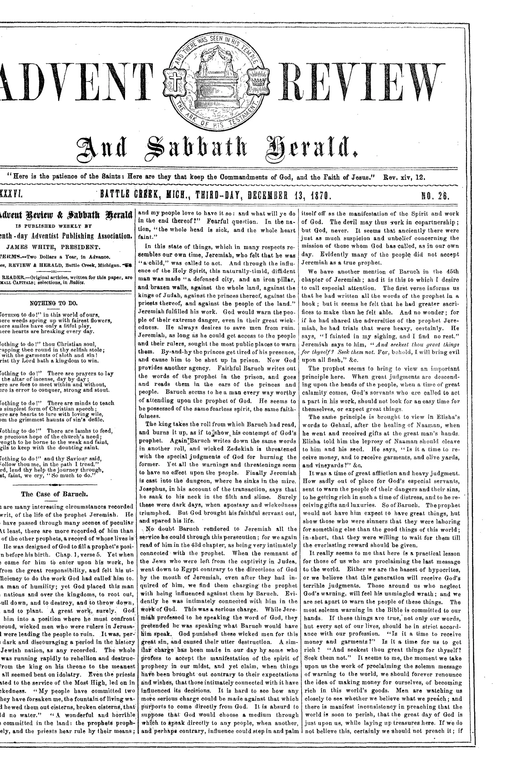 Vol. 36, No. 26.