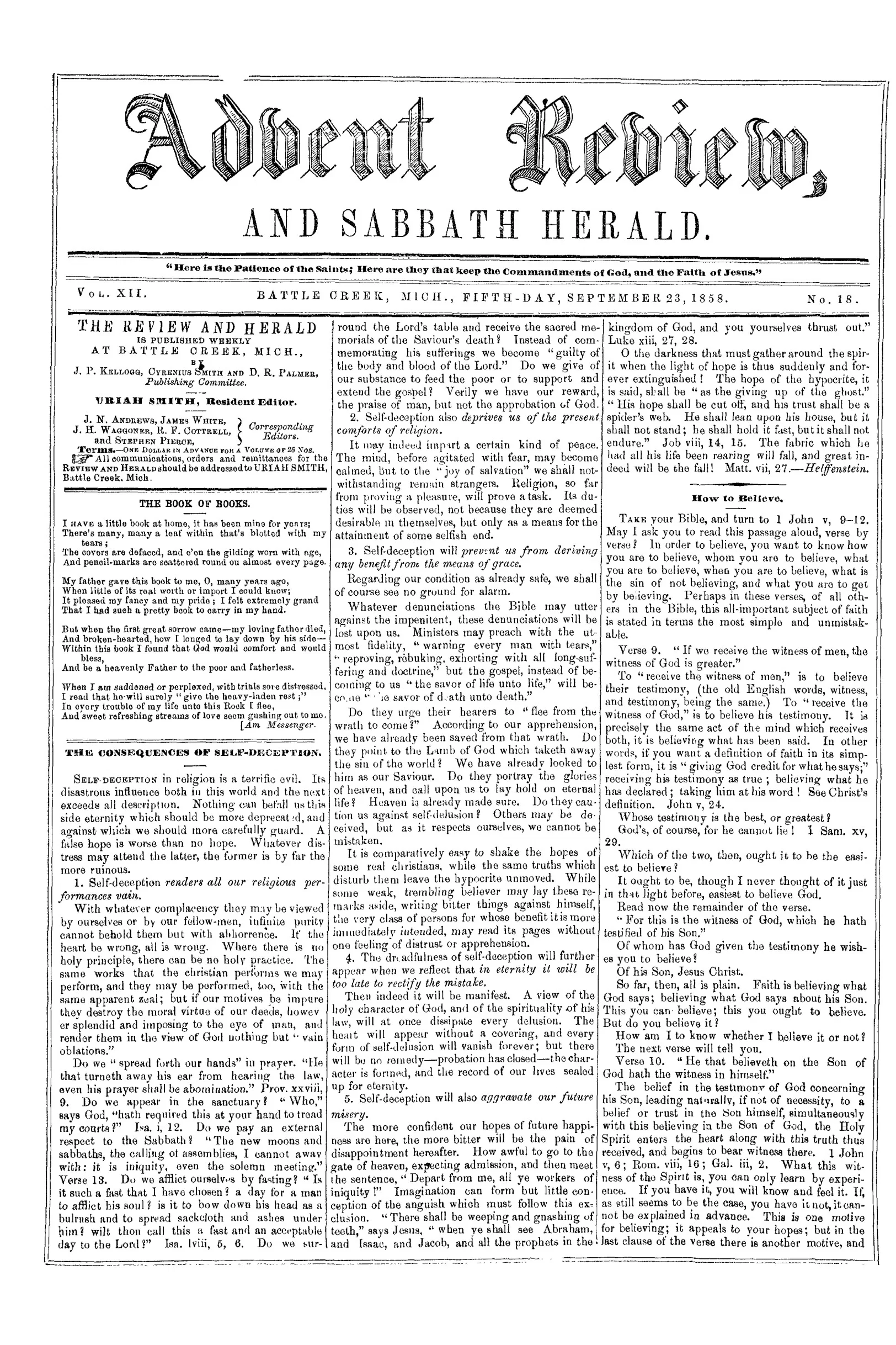 Vol. 12, No. 18.