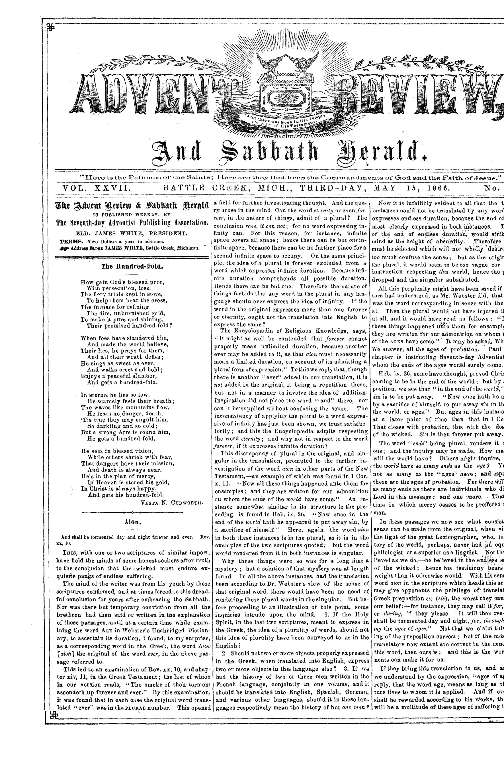 Vol. 27, No. 24.
