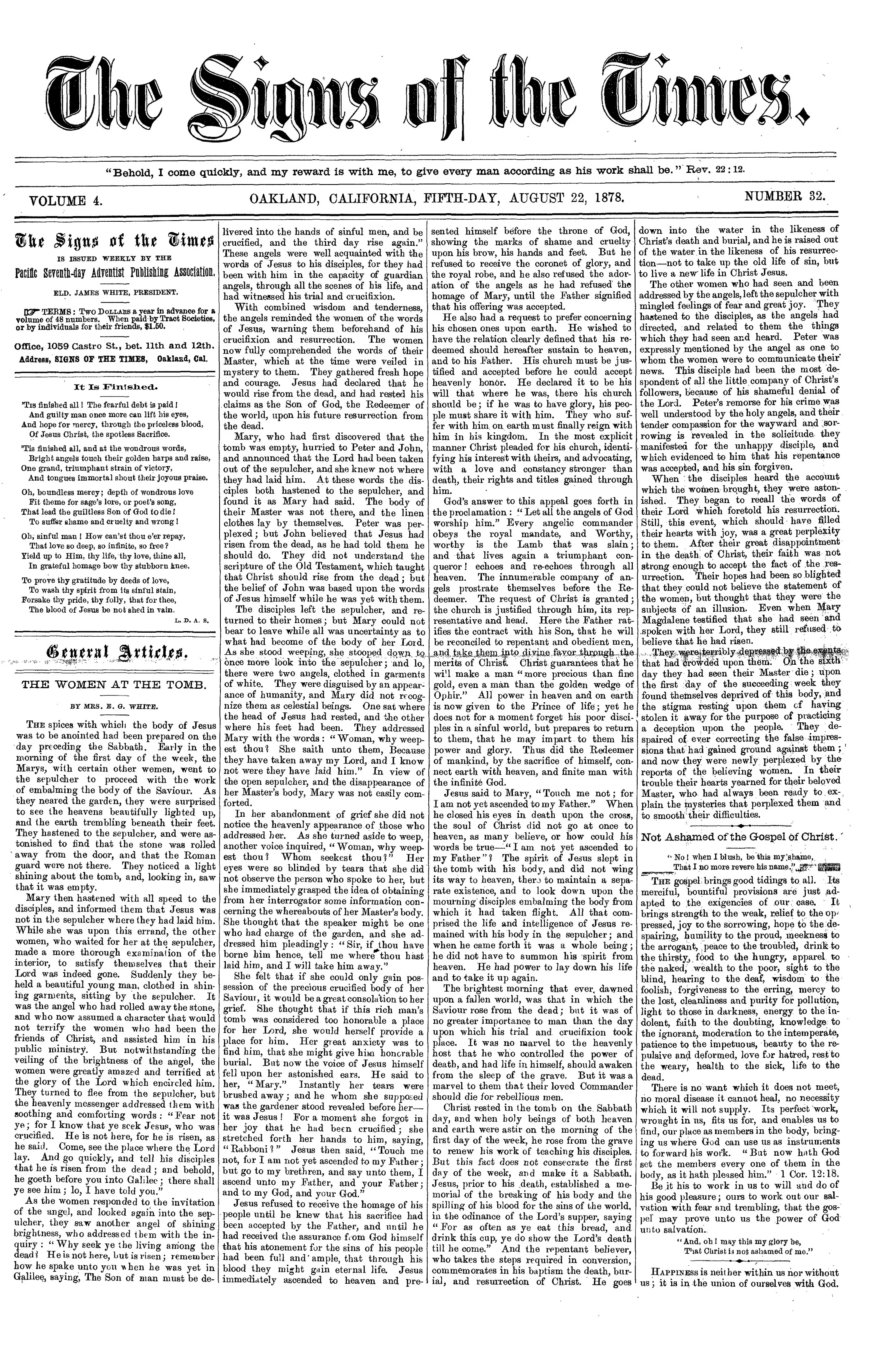 Vol. 4, No. 32.