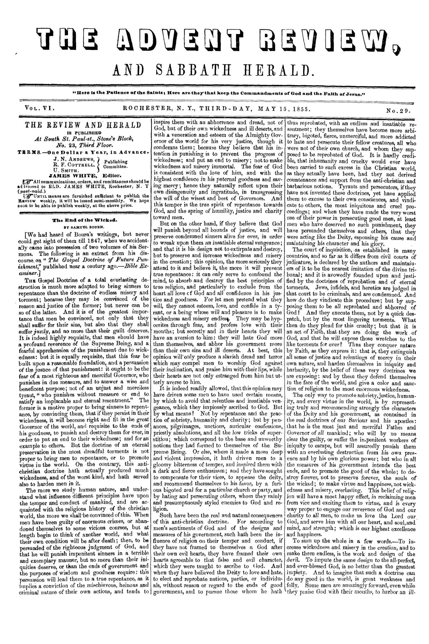 Vol. 6, No. 29.