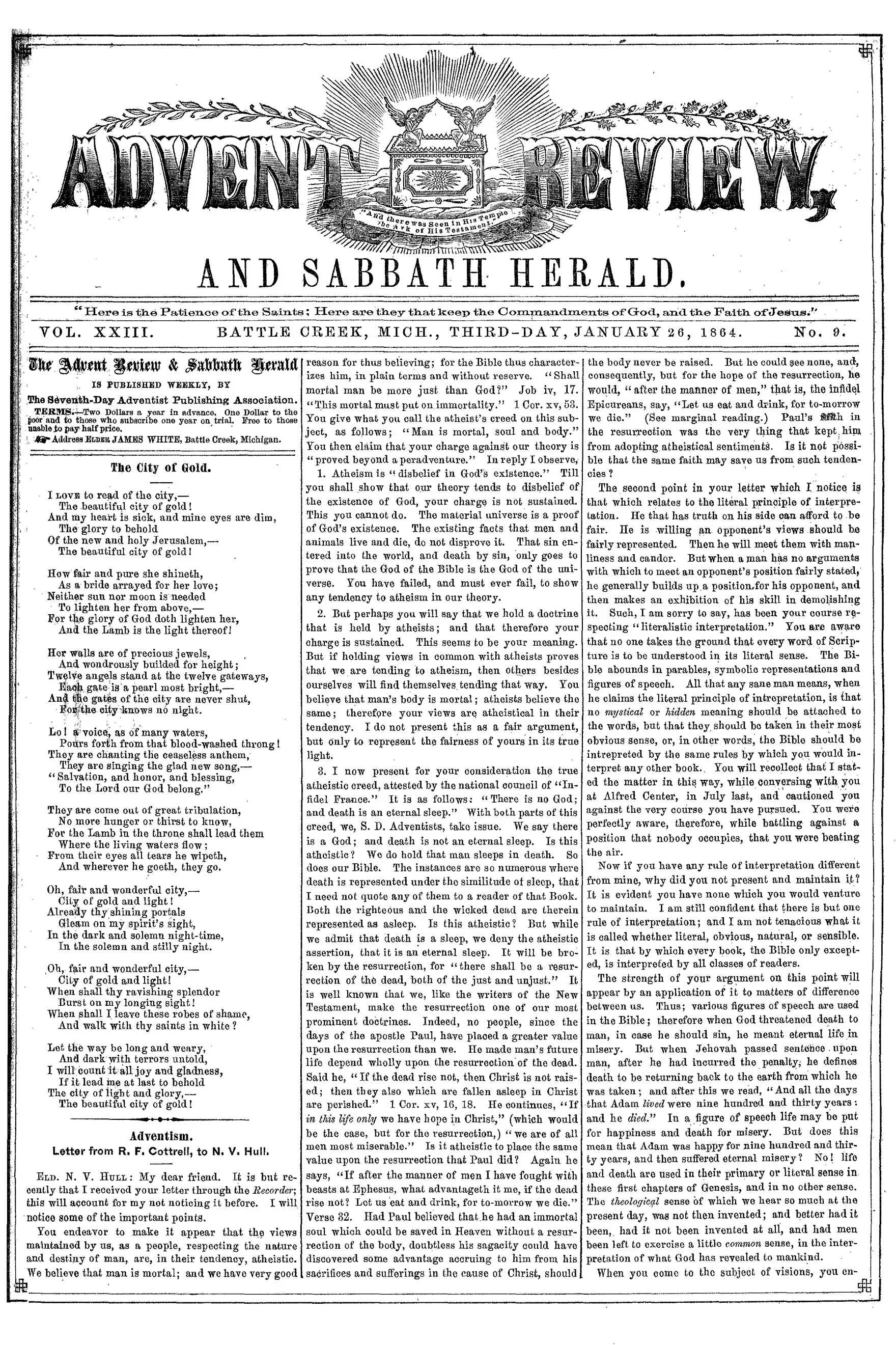 Vol. 23, No. 9.