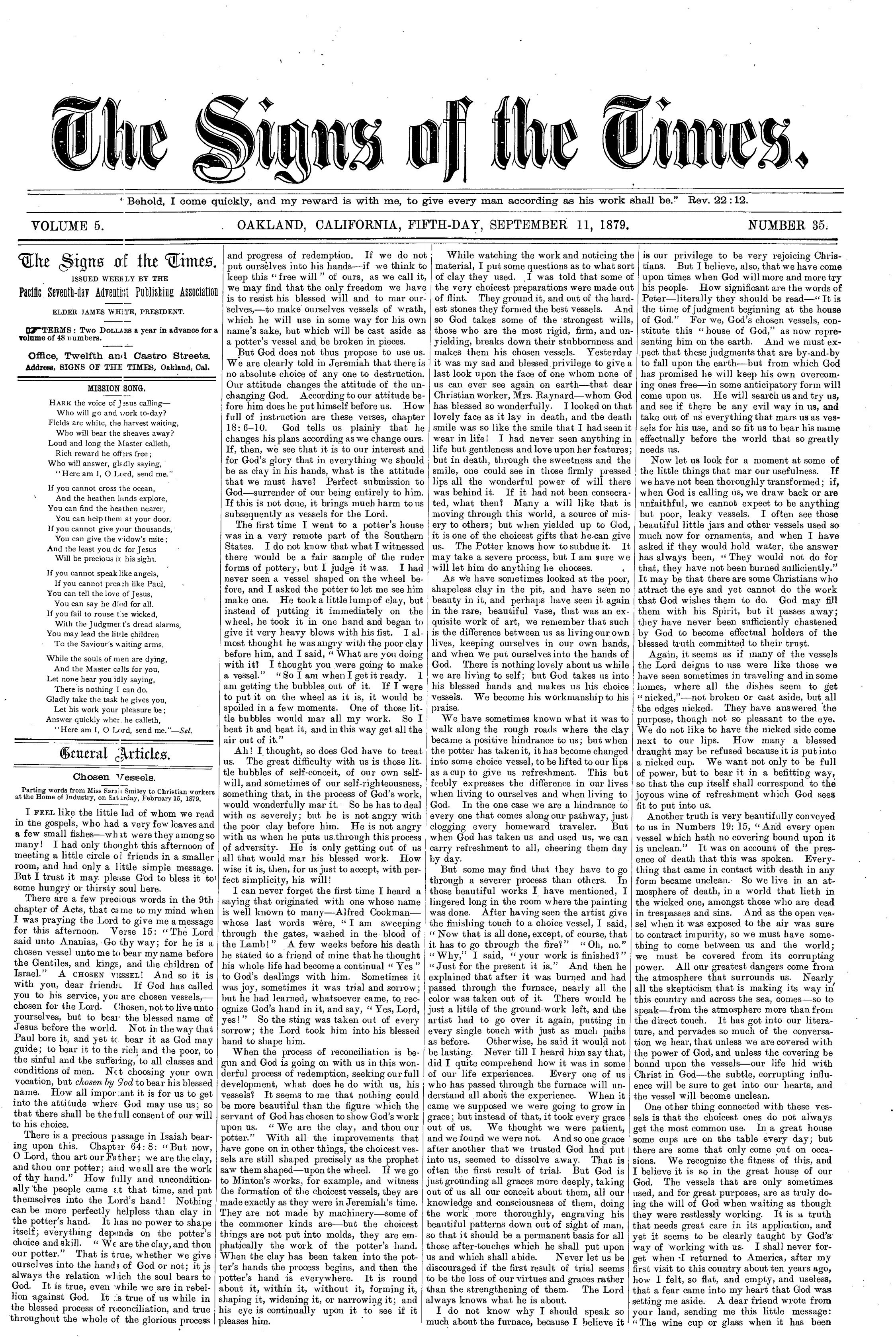 Vol. 5, No. 35.