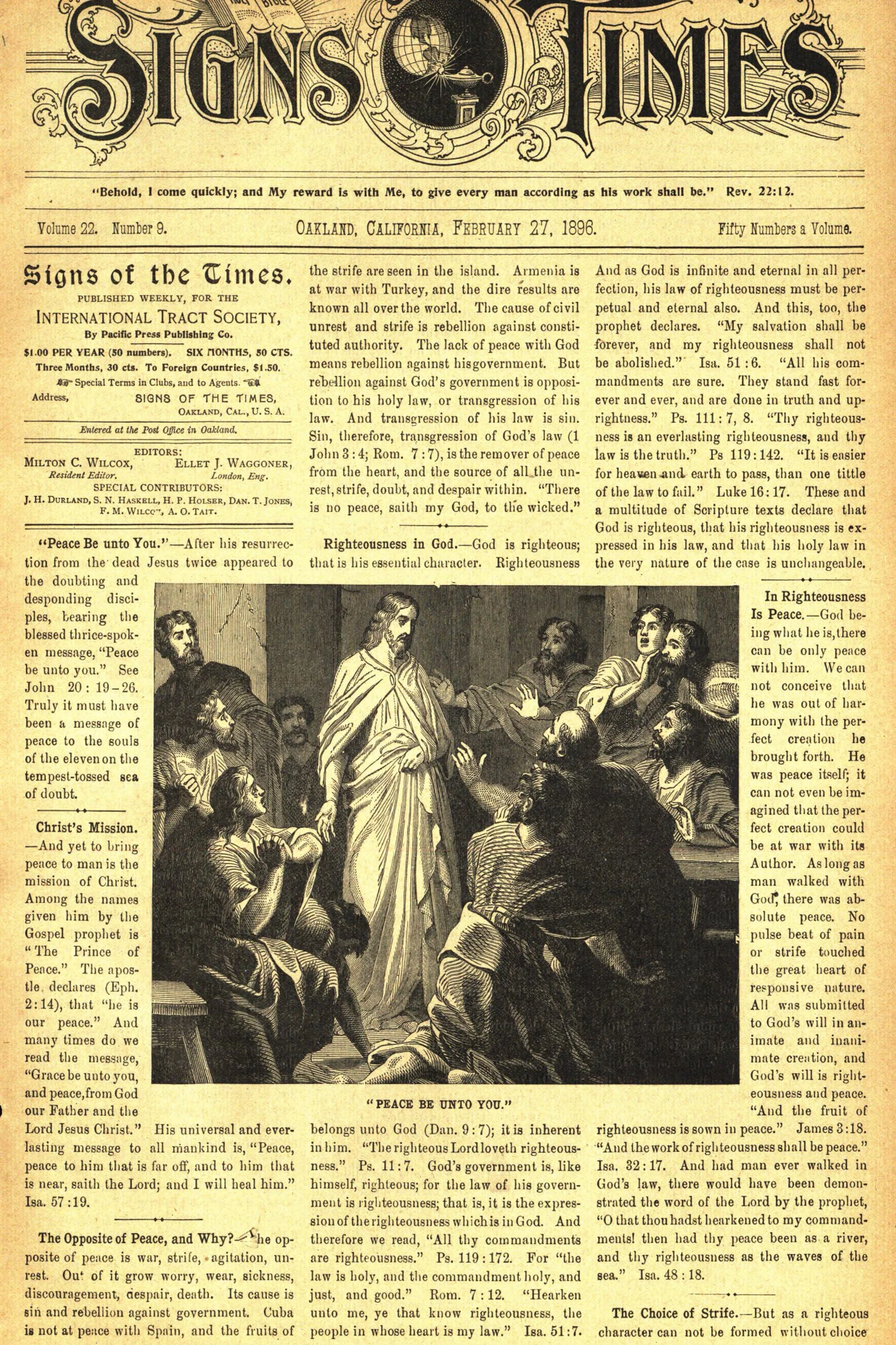 Vol. 22, No. 9.