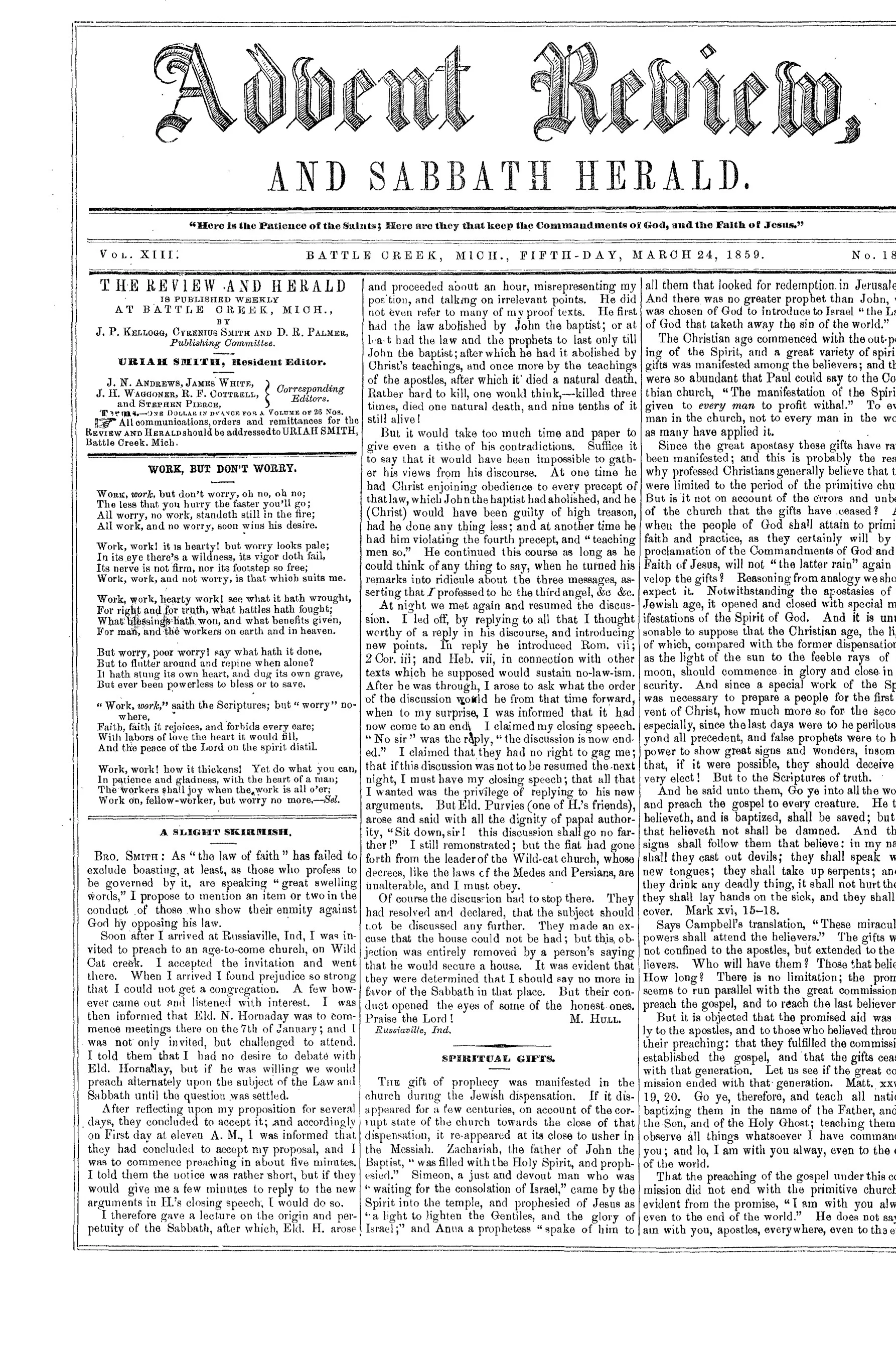 Vol. 13, No. 18.