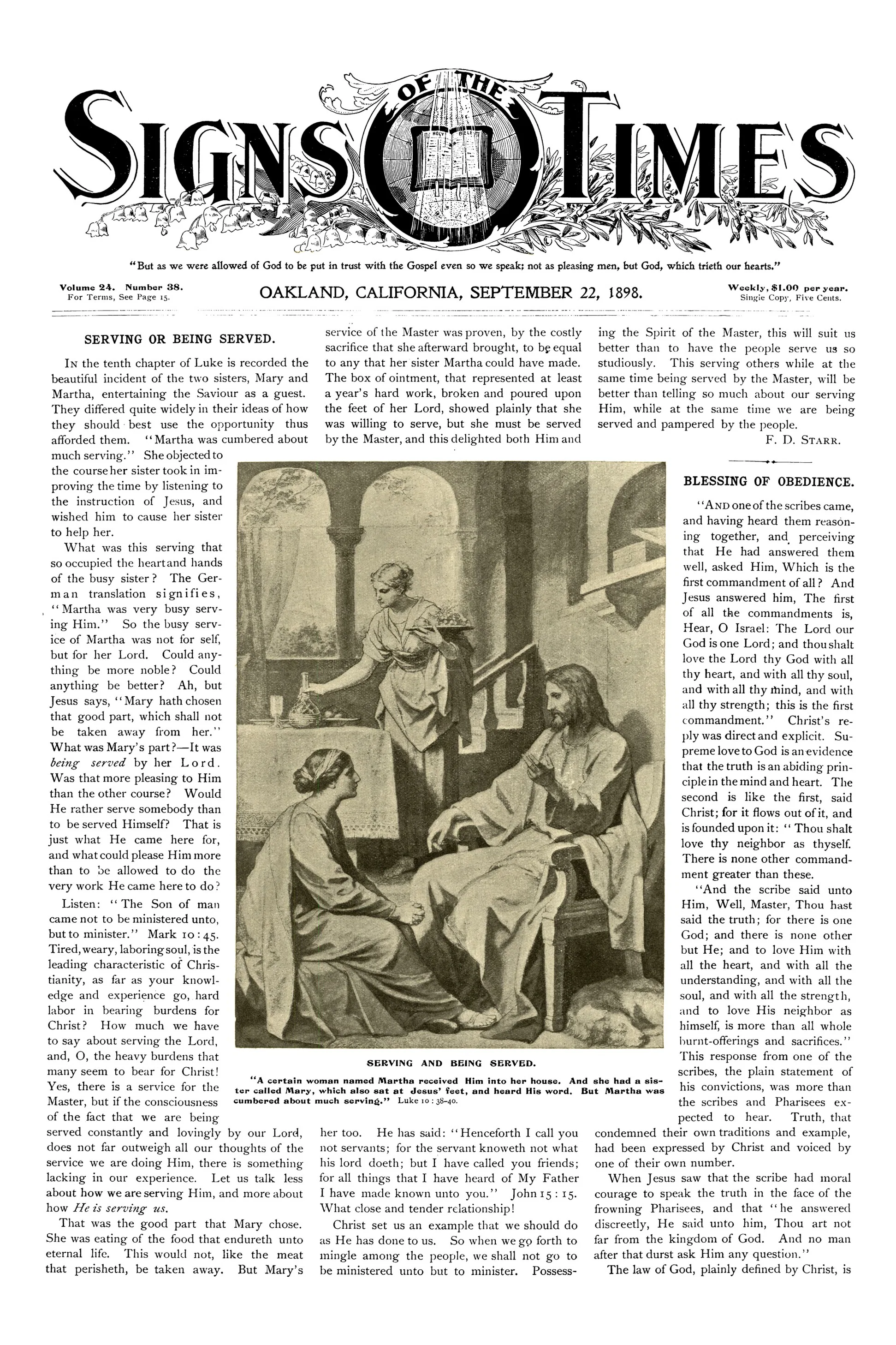 Vol. 24, No. 38.