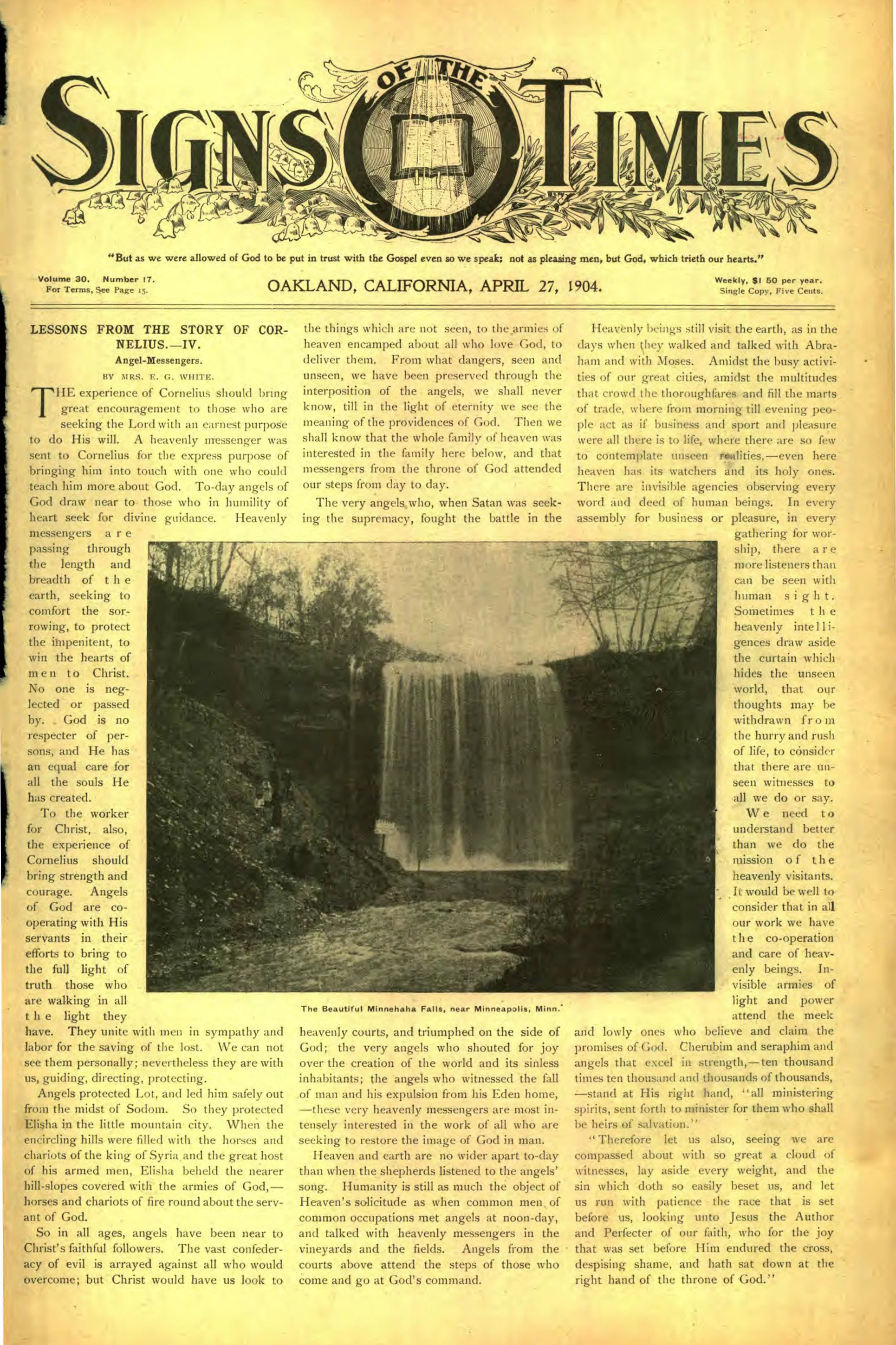 Vol. 30, No. 17.