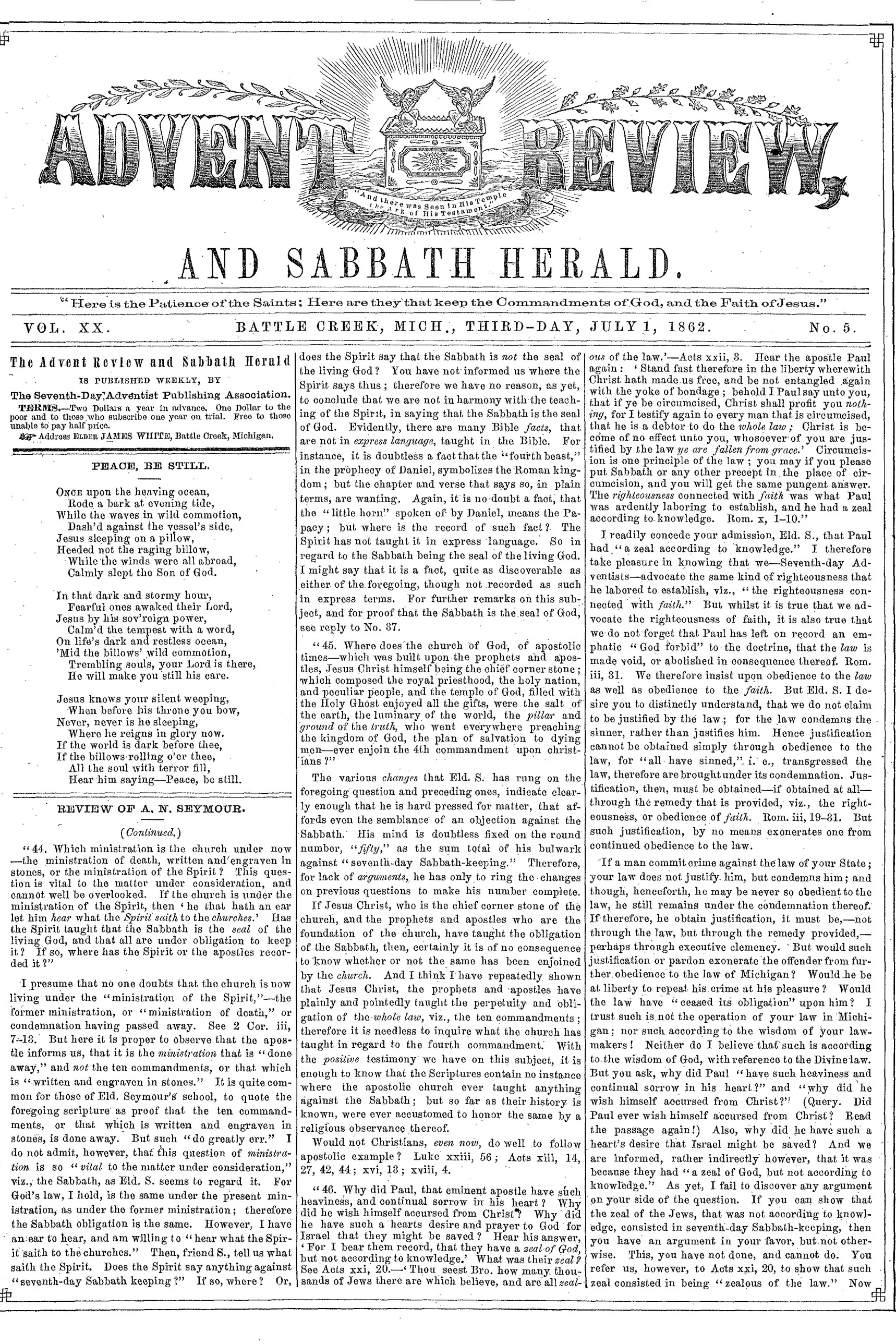 Vol. 20, No. 5.