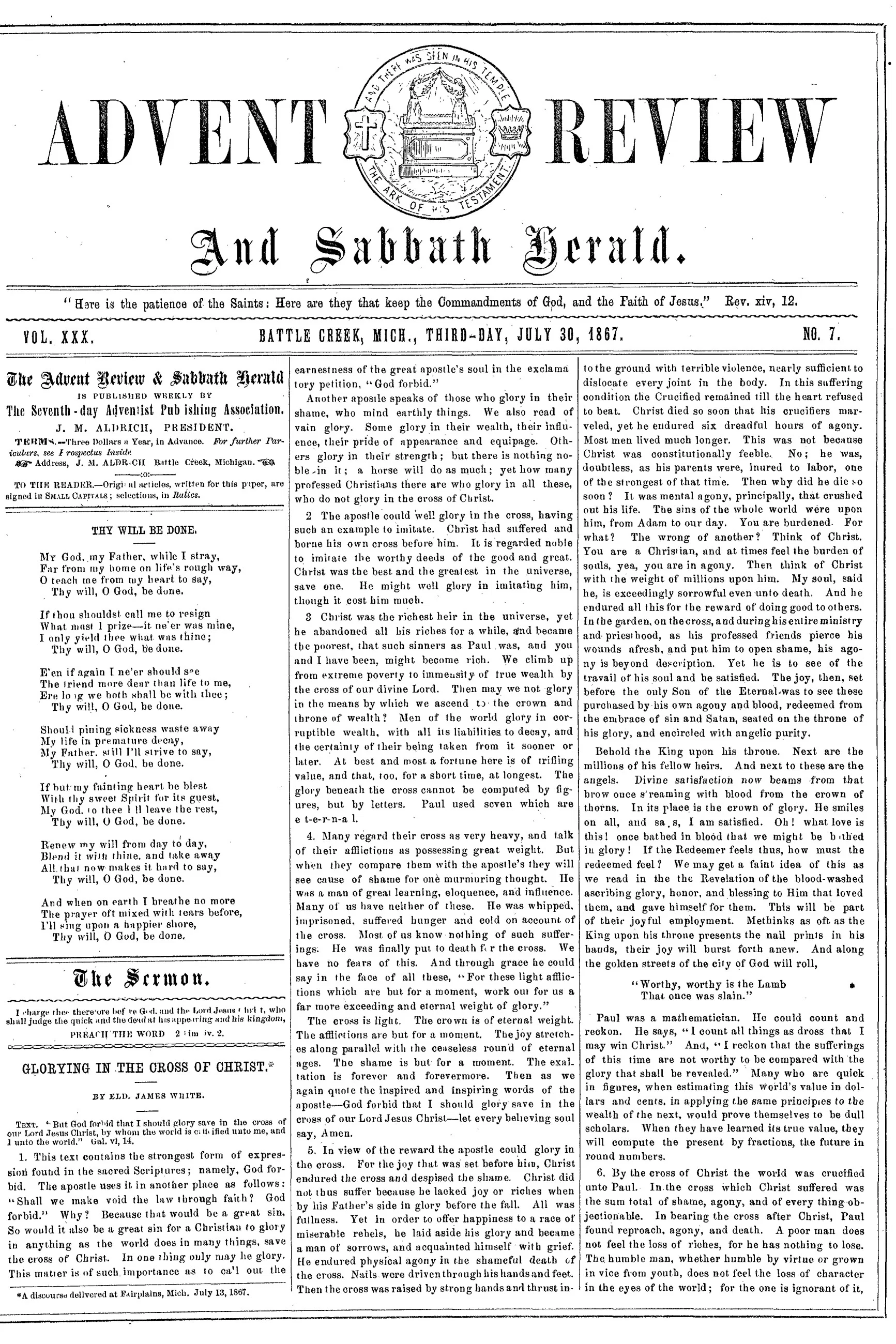 Vol. 30, No. 7.