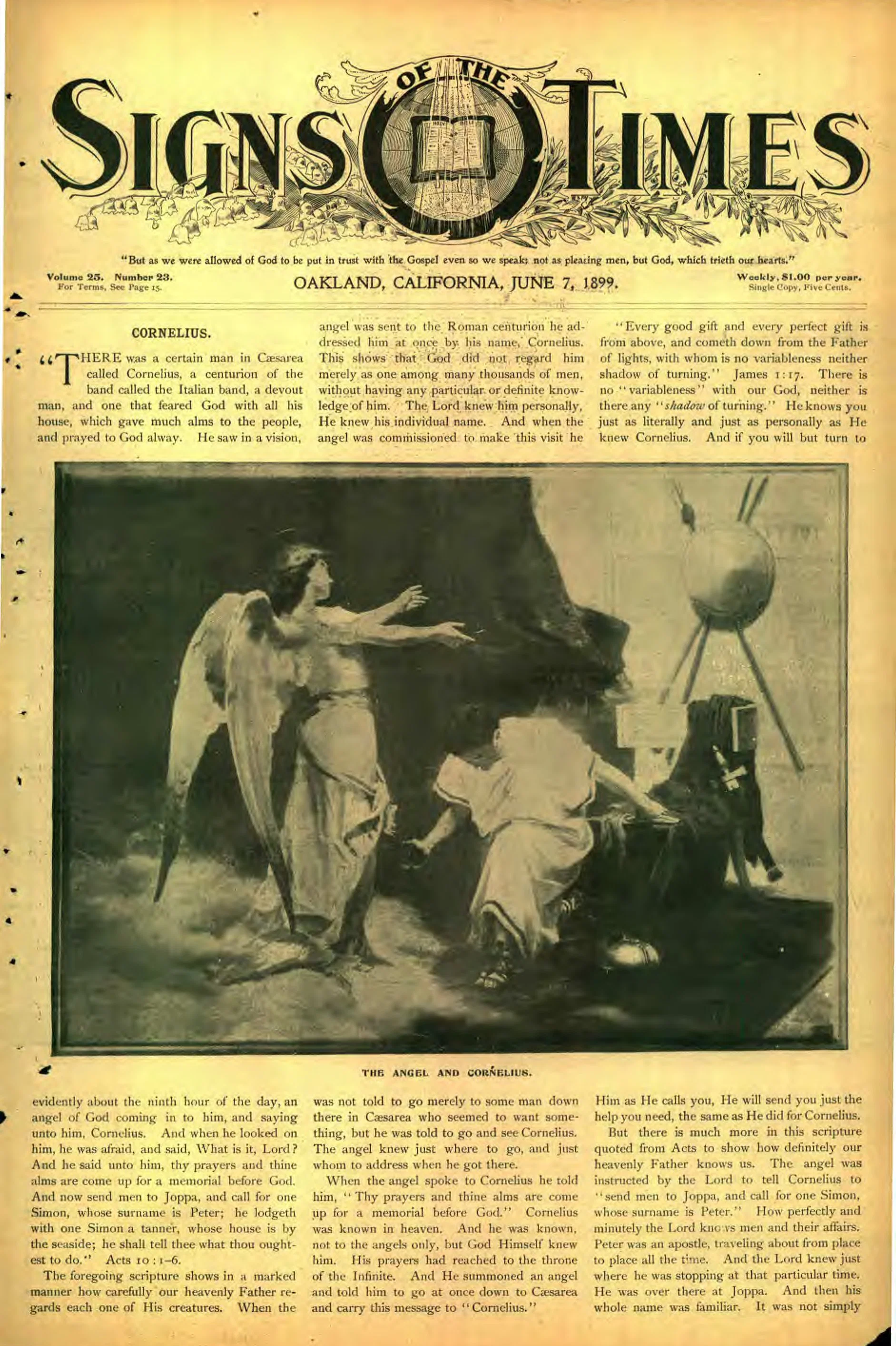 Vol. 25, No. 23.