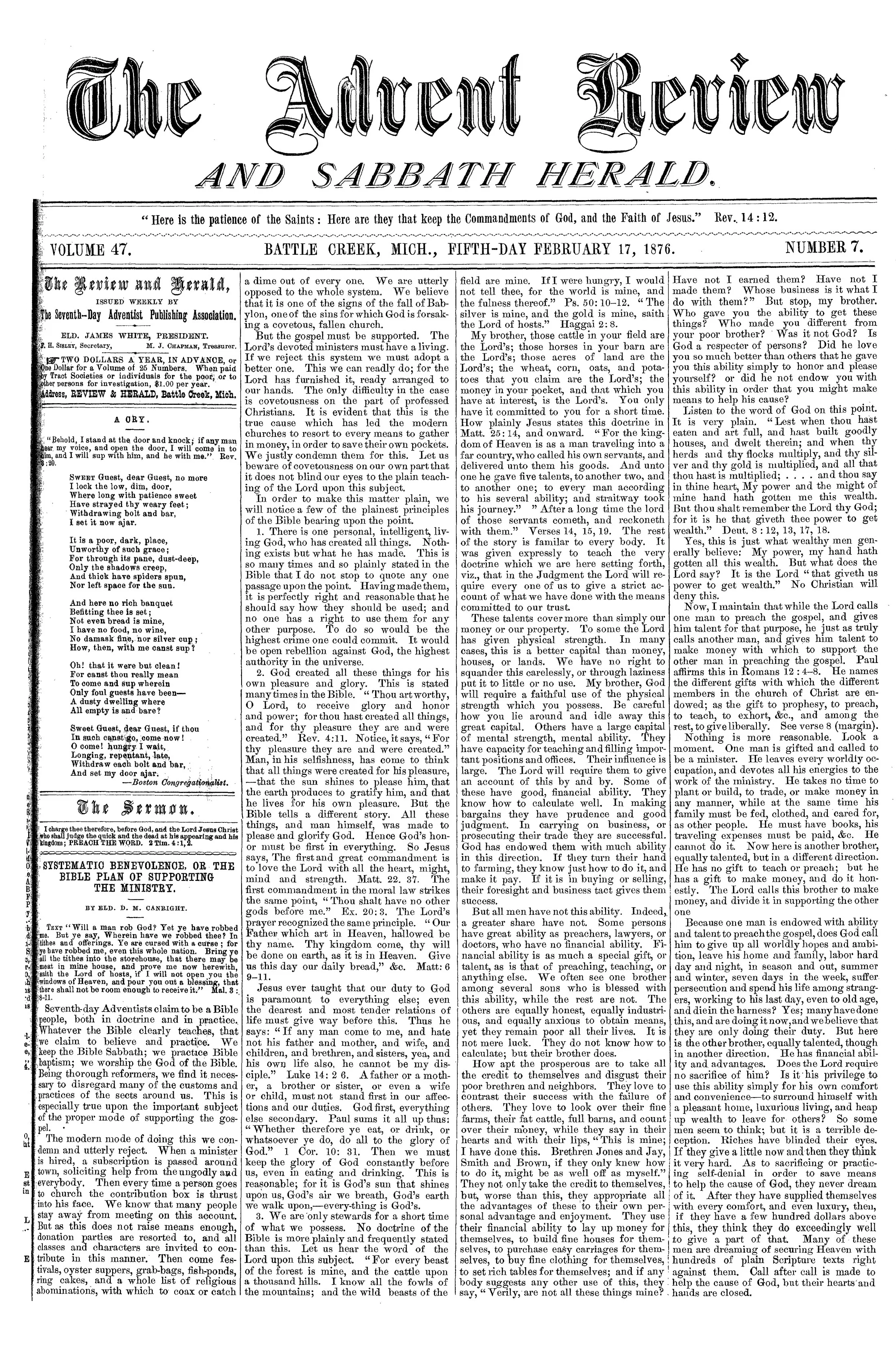 Vol. 47, No. 7.